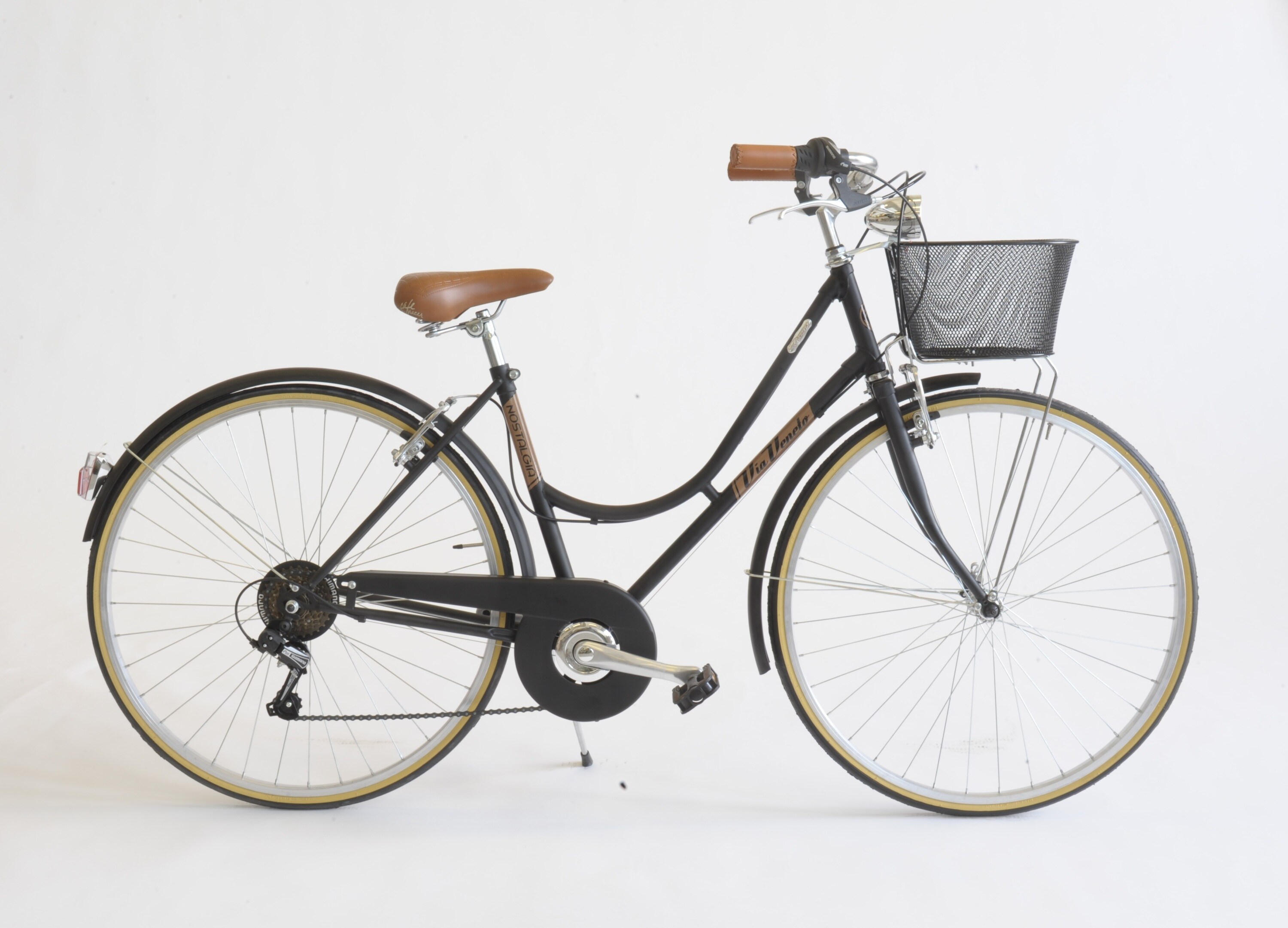 Via Veneto Cityfahrrad 28 Zoll CONDORINO Lady Schwarz - Bild 1