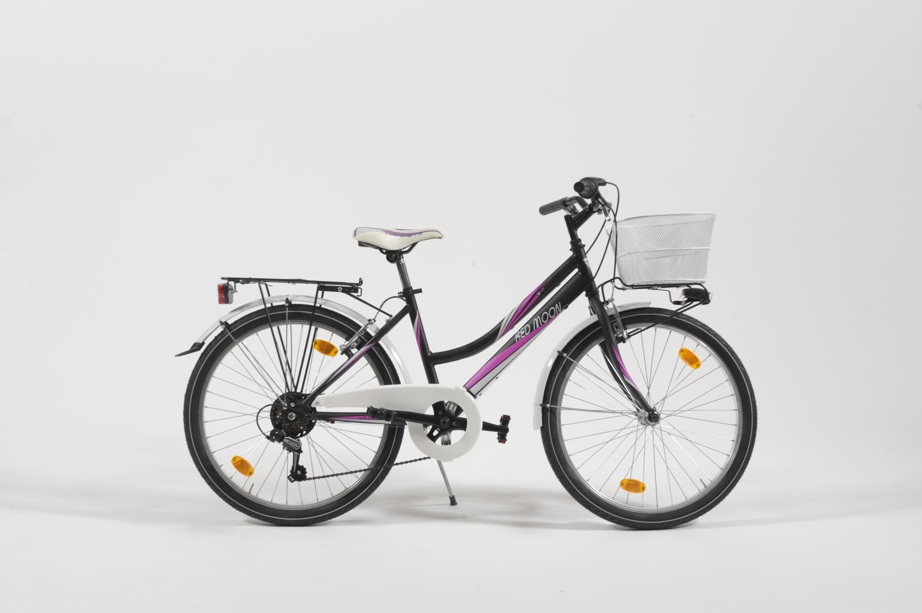 Via Veneto M&auml;dchenfahrrad 24 Zoll RED MOON - Bild 1