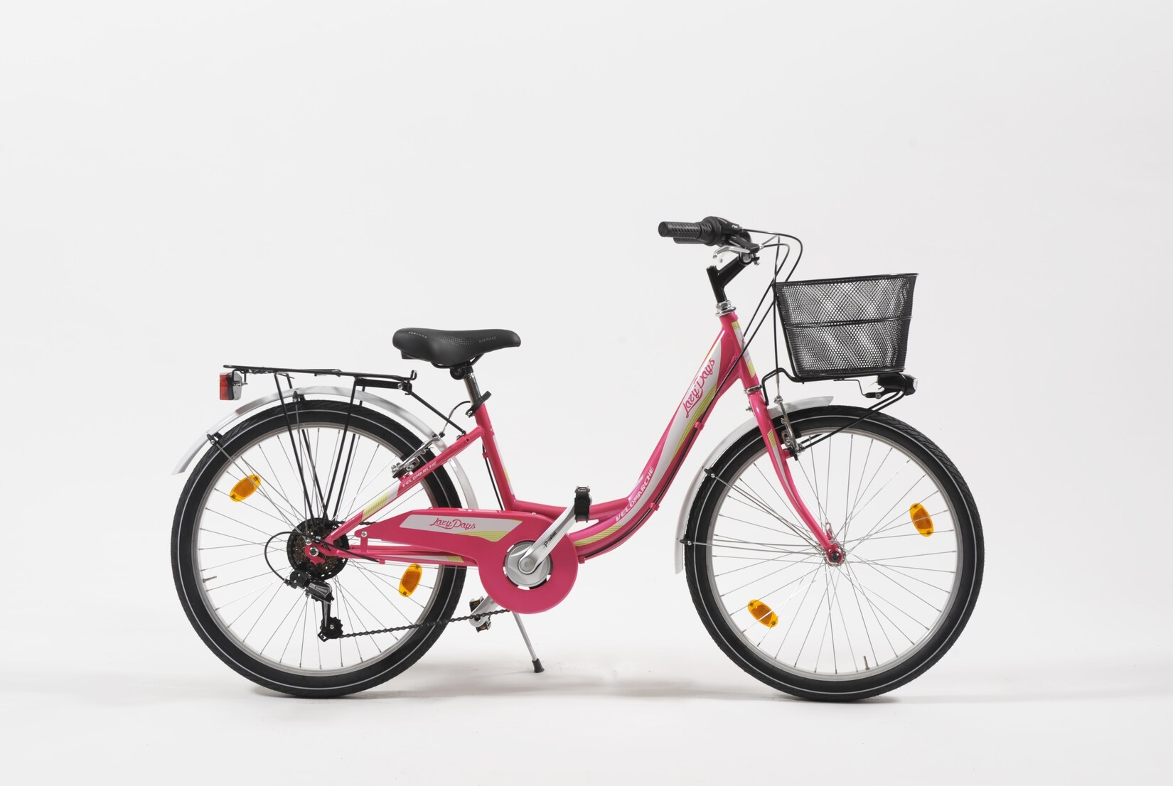 Via Veneto Mädchenfahrrad 24 Zoll LAZY DAYS 6-Gang | 08053340132940