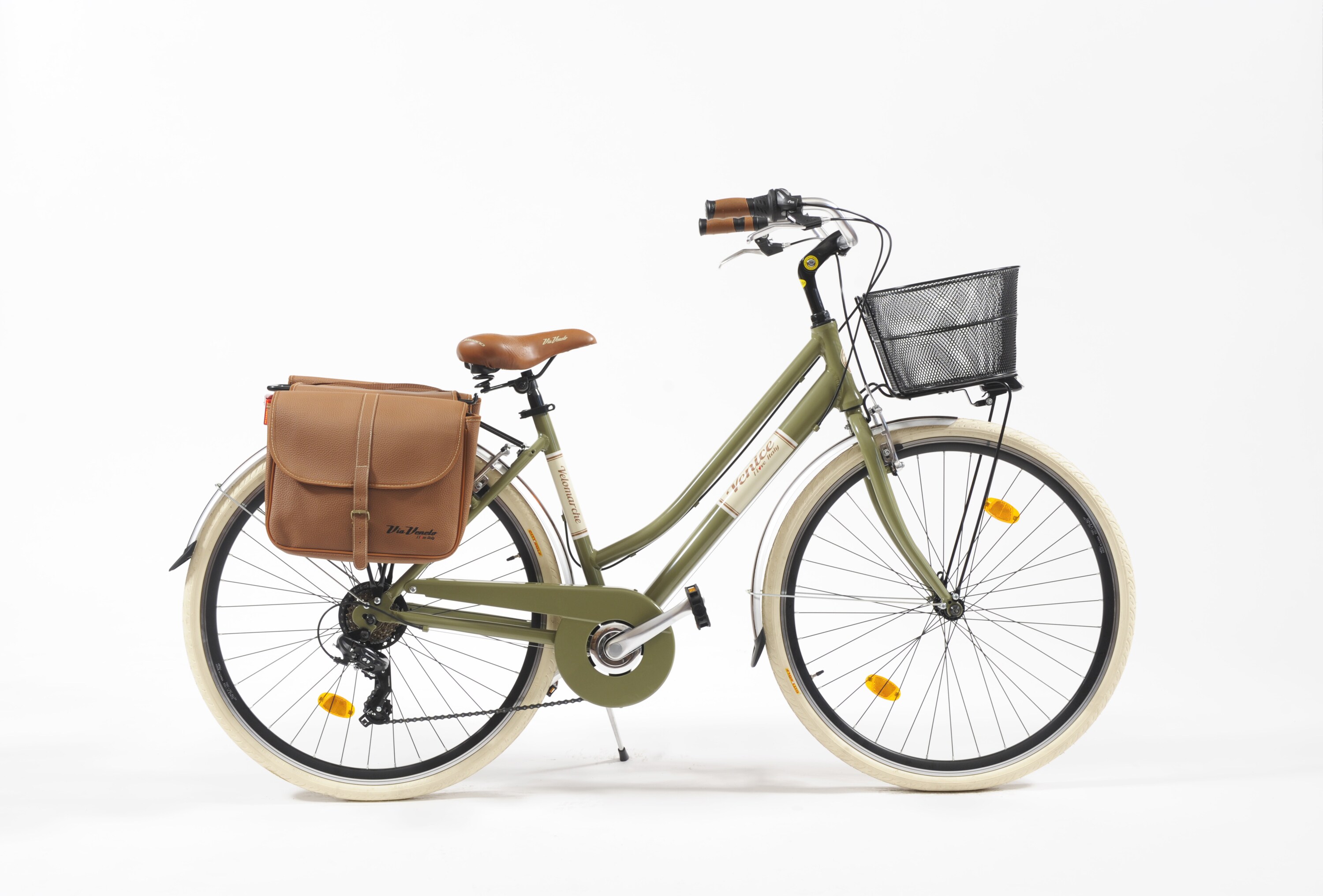 Via Veneto Cityfahrrad 28 Zoll 615 Lady, VERDE OASI - Bild 1