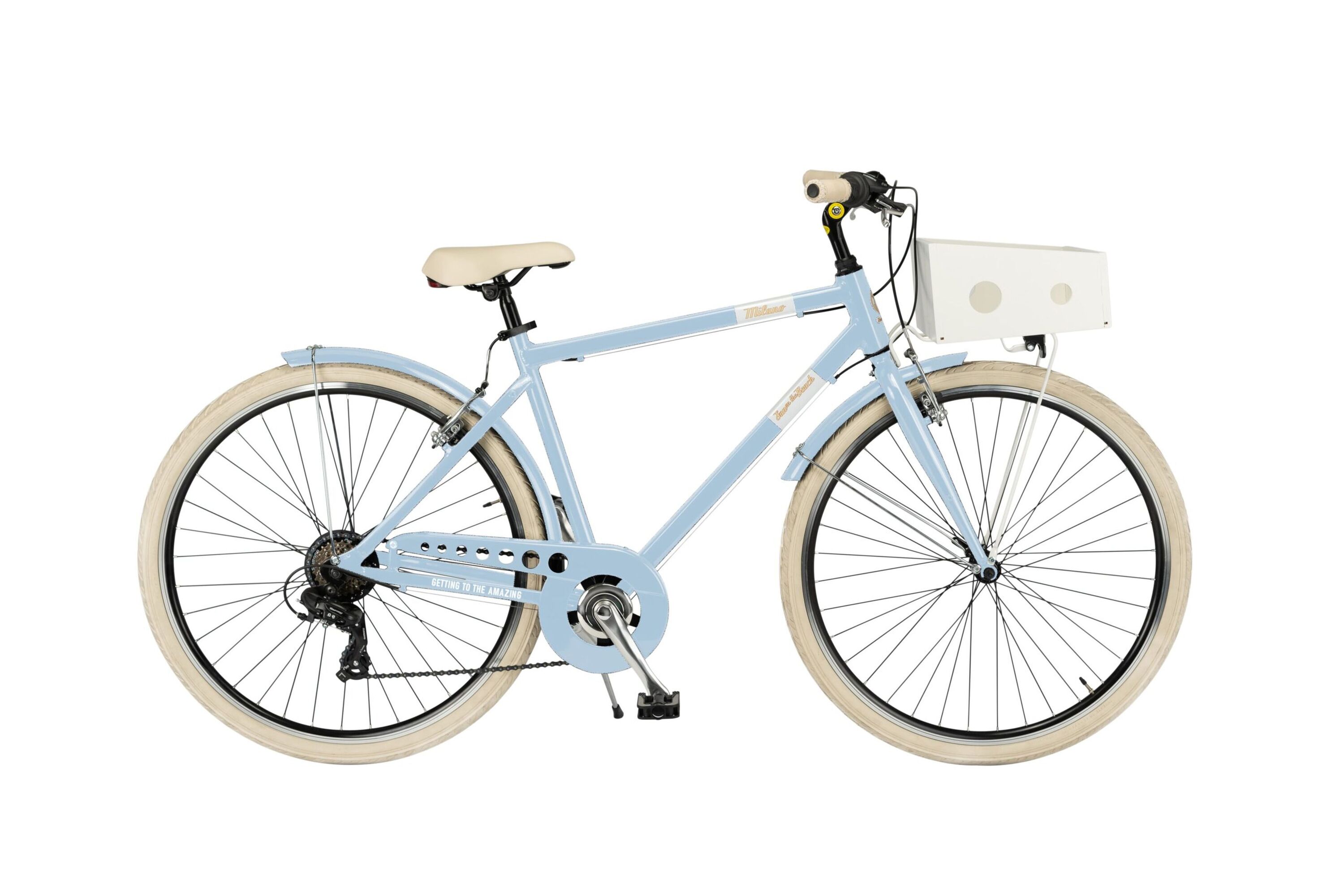 MBM Citybike MILANO  Man 28 Zoll , AZZURRO PARIOLINO - Bild 1