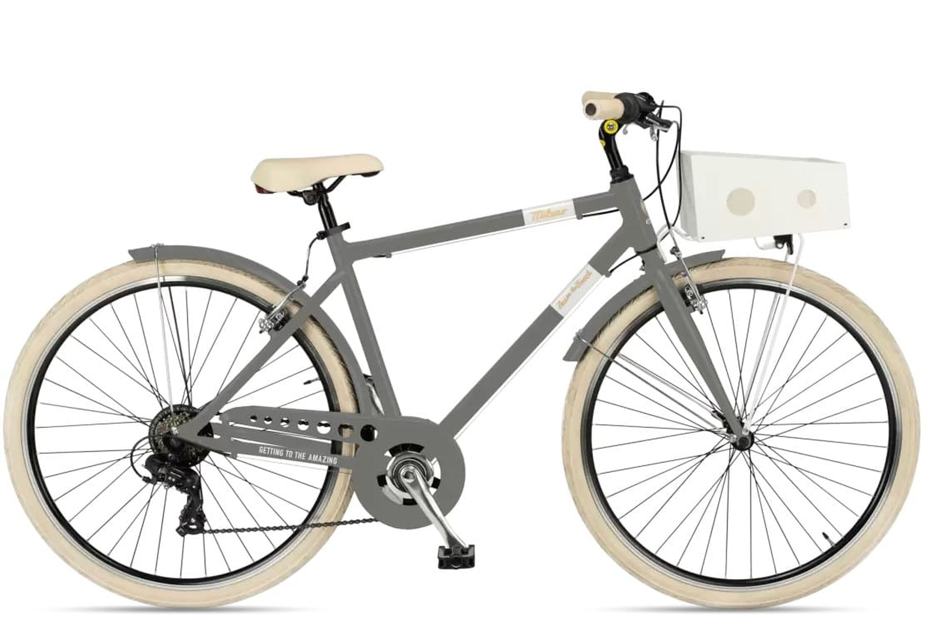 MBM Citybike MILANO  Man 28 Zoll , GRIGIO GALLANTE - Bild 1