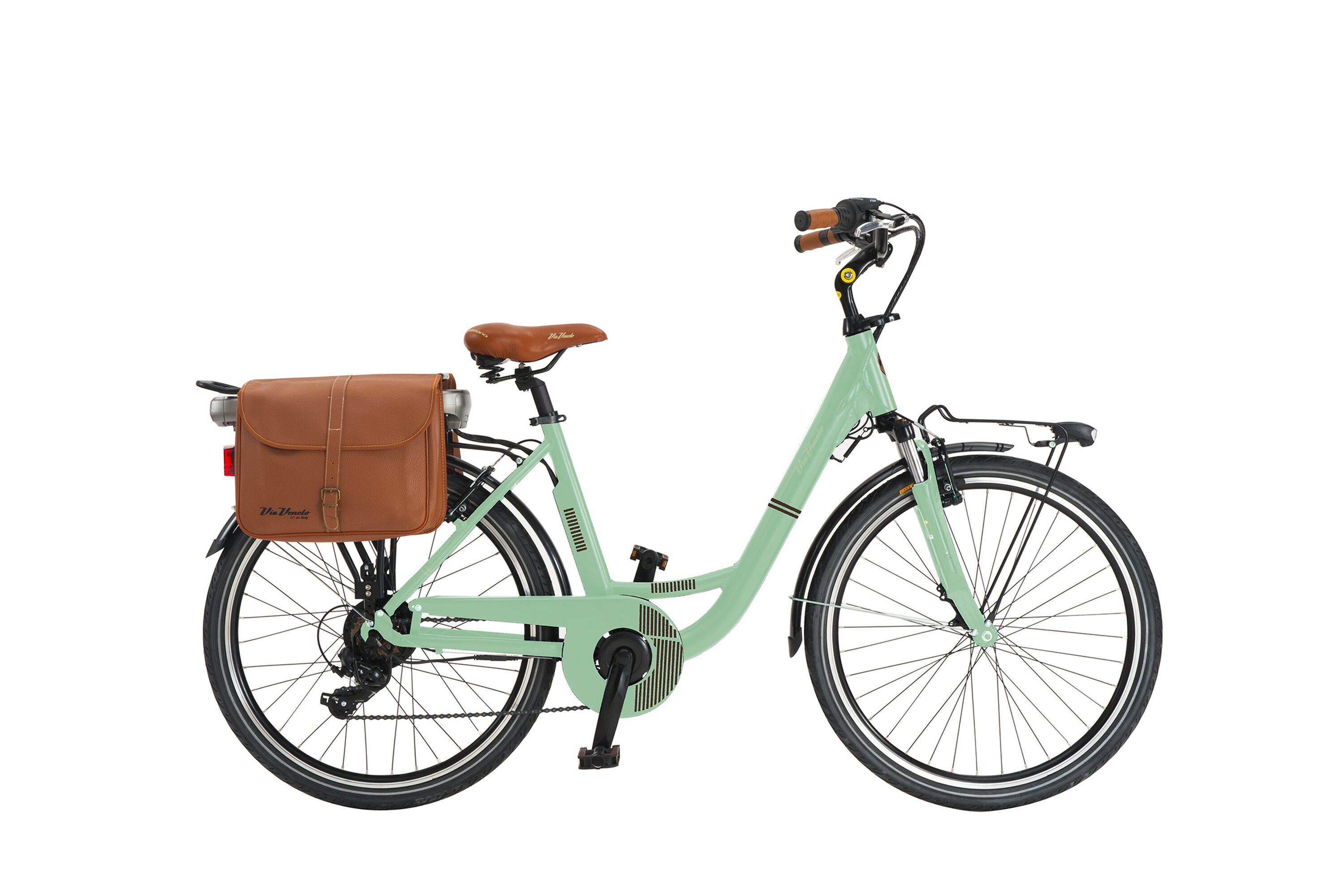 MBM Elektro-Citybike MONOTUBO CLASSIC Lady 26 Zoll, VERDE GIULIETTA - Bild 1