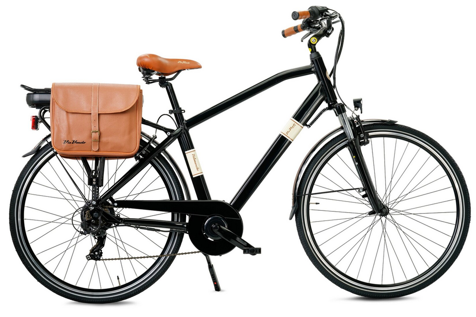 MBM Elektro-Citybike MONOTUBO CLASSIC Man 28 Zoll, schwarz | 04262467731804