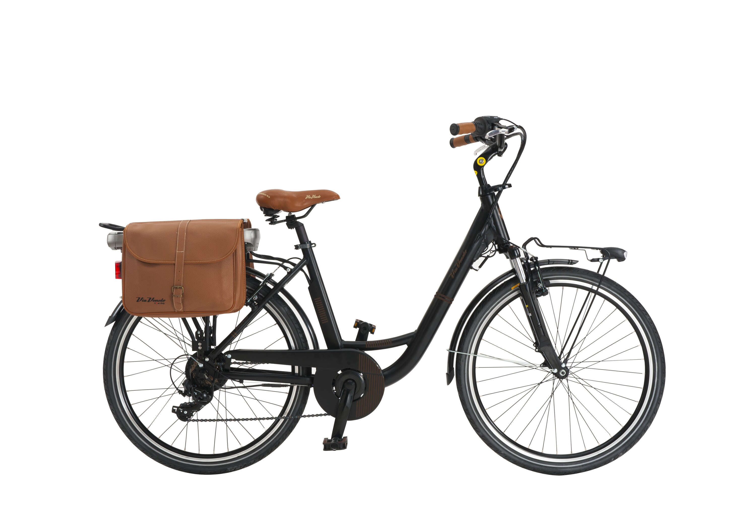 MBM Elektro-Citybike MONOTUBO  CLASSIC Lady 28 Zoll,  schwarz - Bild 1