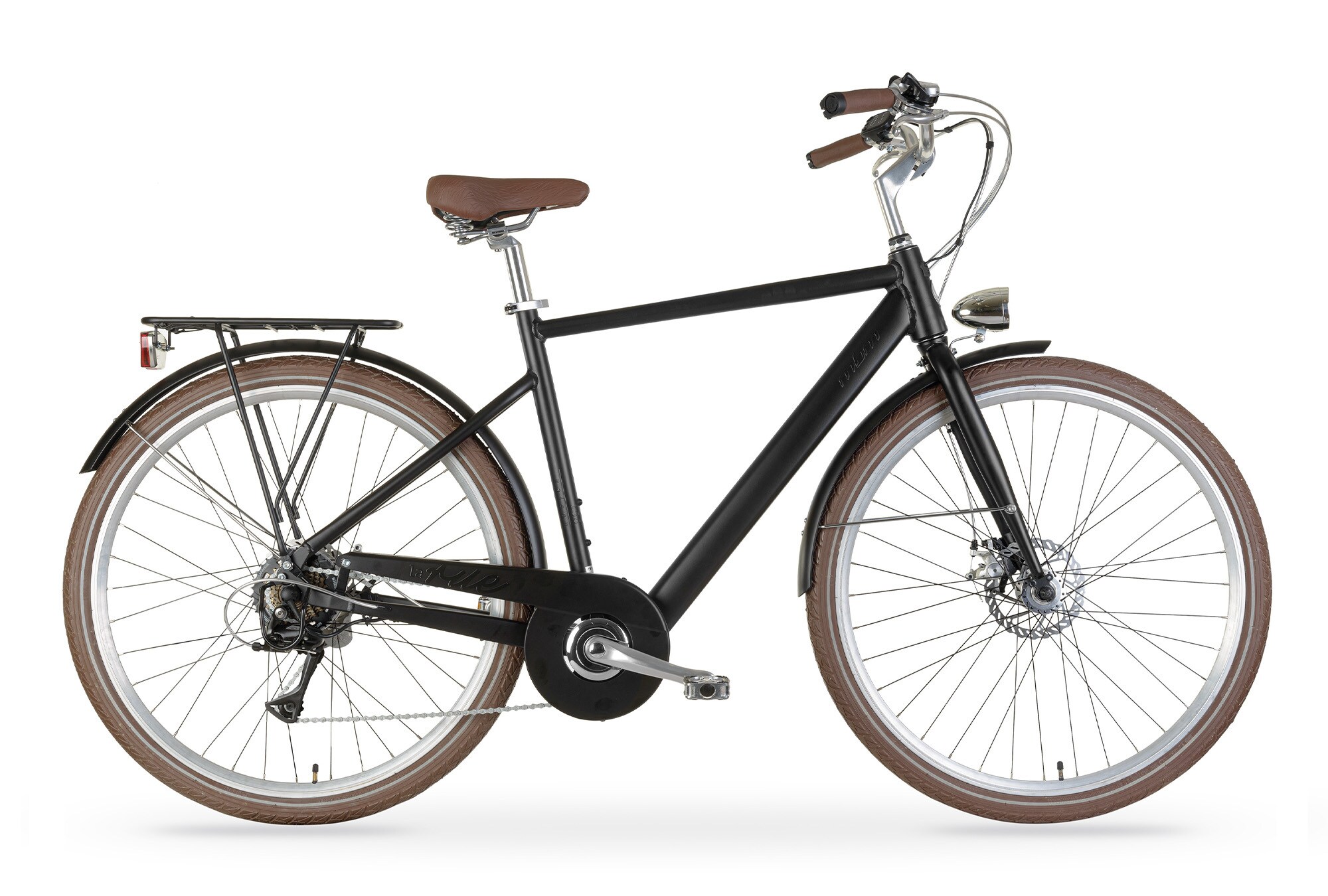 MBM Elektro-Citybike LA RUE 2.0 MAN, schwarz - Bild 1