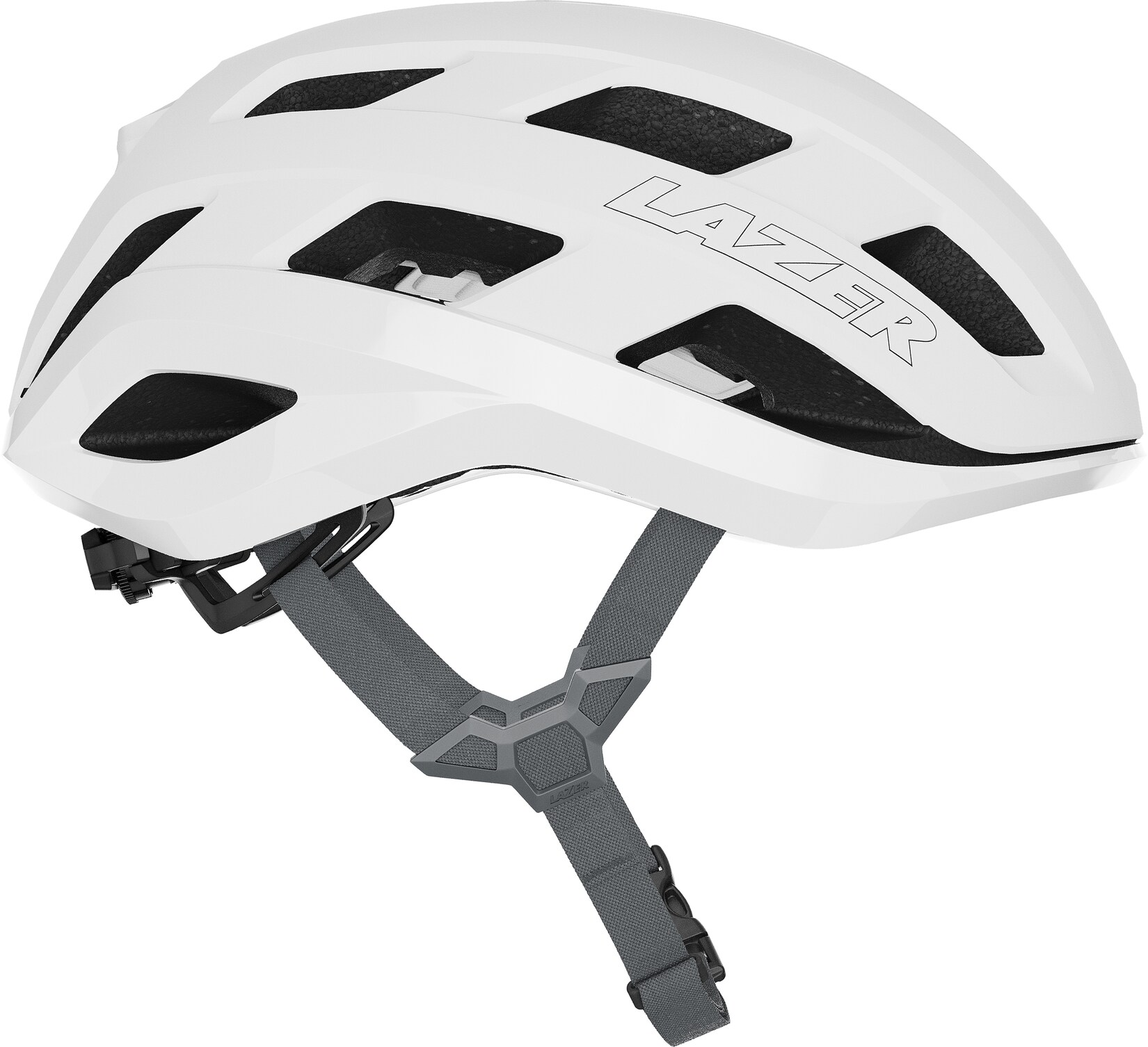 LAZER Rennrad/Gravel-Helm Blade KinetiCore, weiß