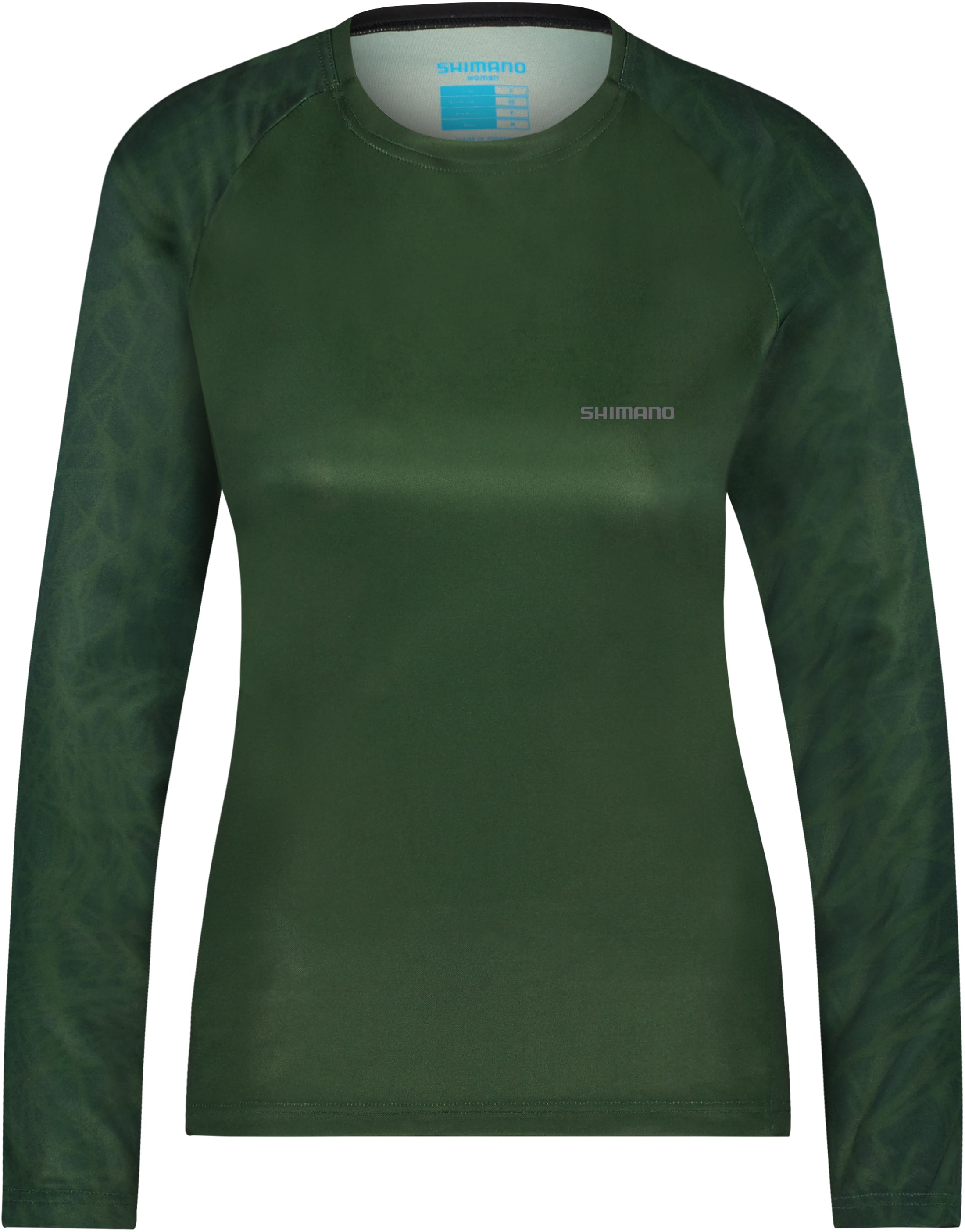 Woman's SENTIERO Long  Sleeves Jersey, Green - Bild 1