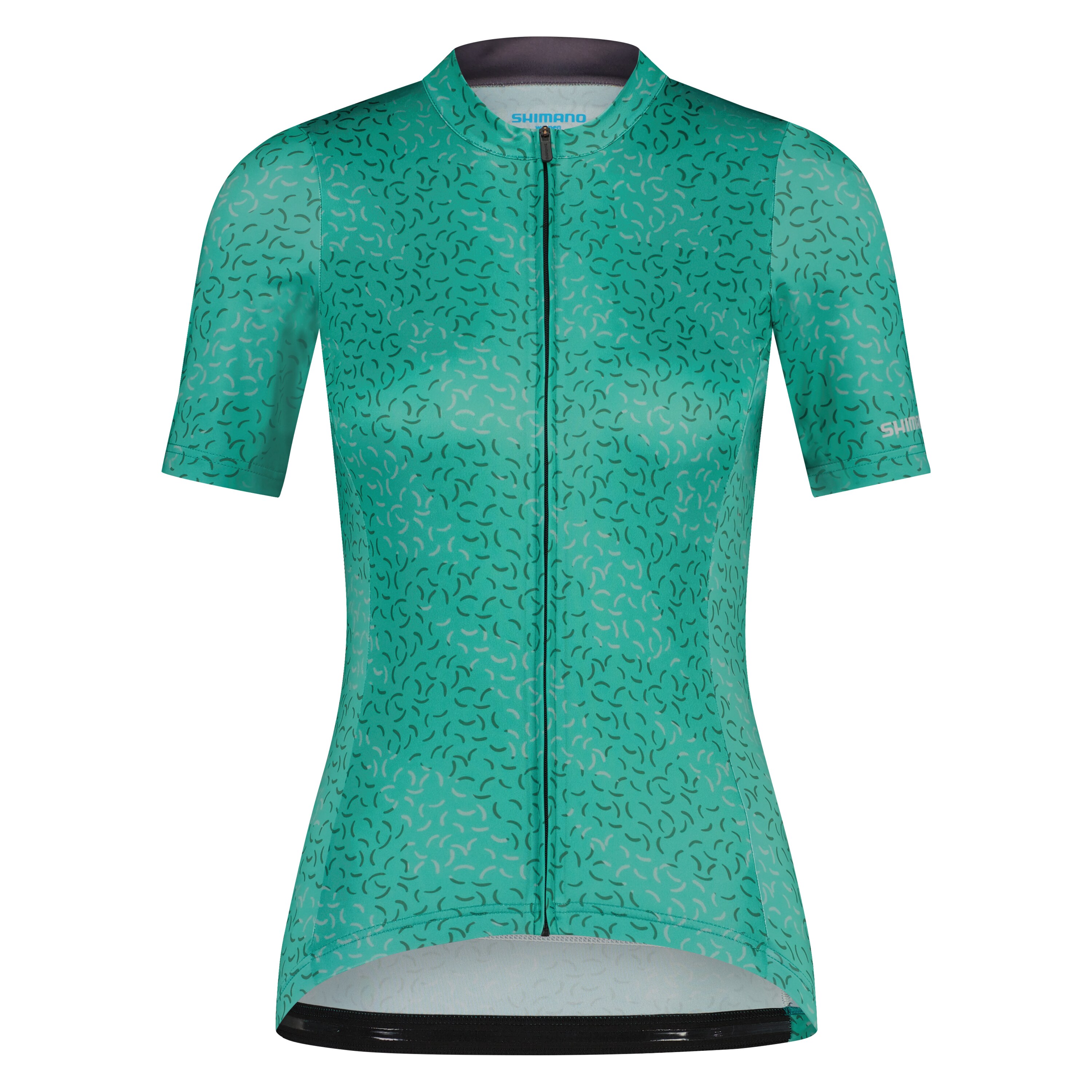 Woman's  COLORE Short Sleeves Jersey, green - Bild 1