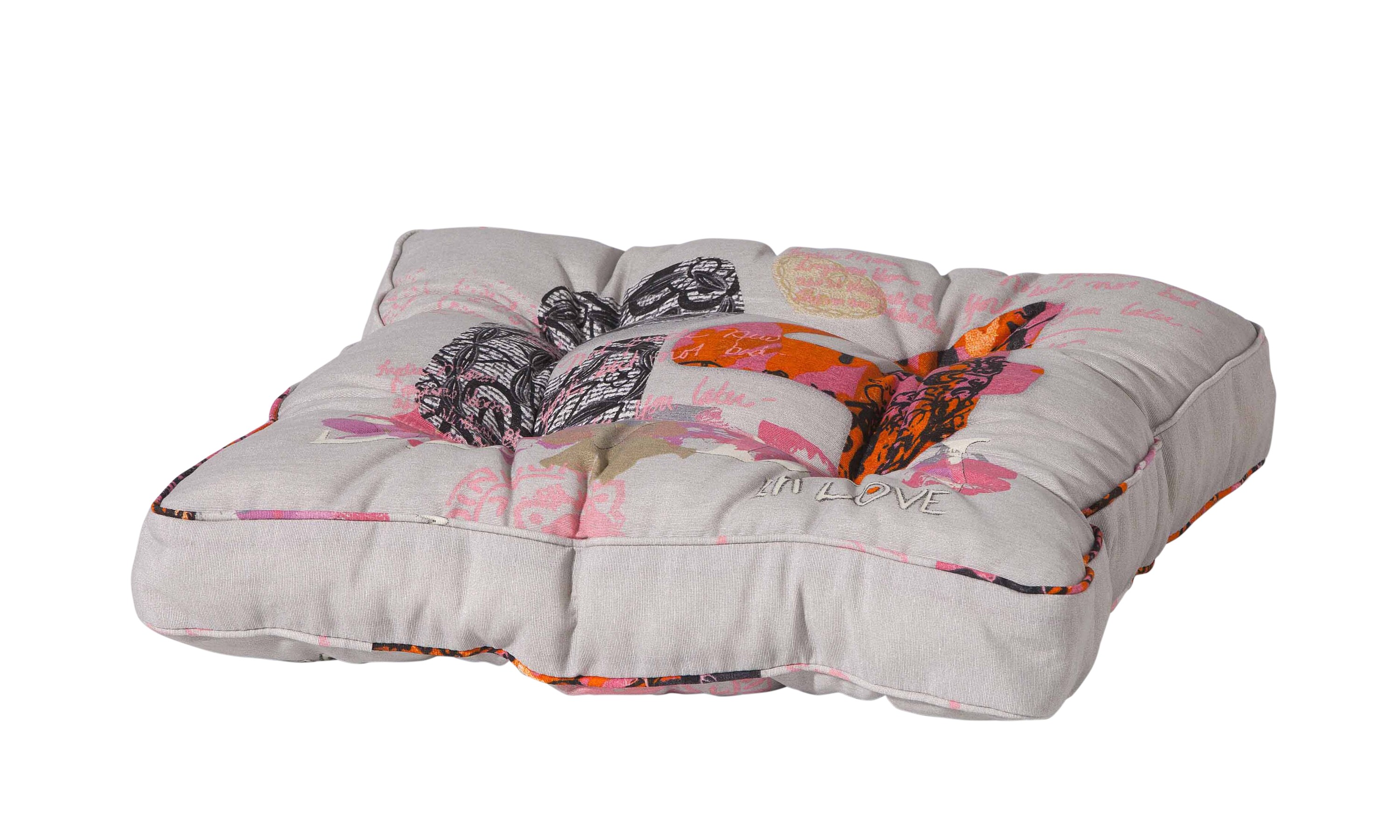 Grasekamp Universell Sitzkissen 47x47cm Lidie Grey - Bild 1