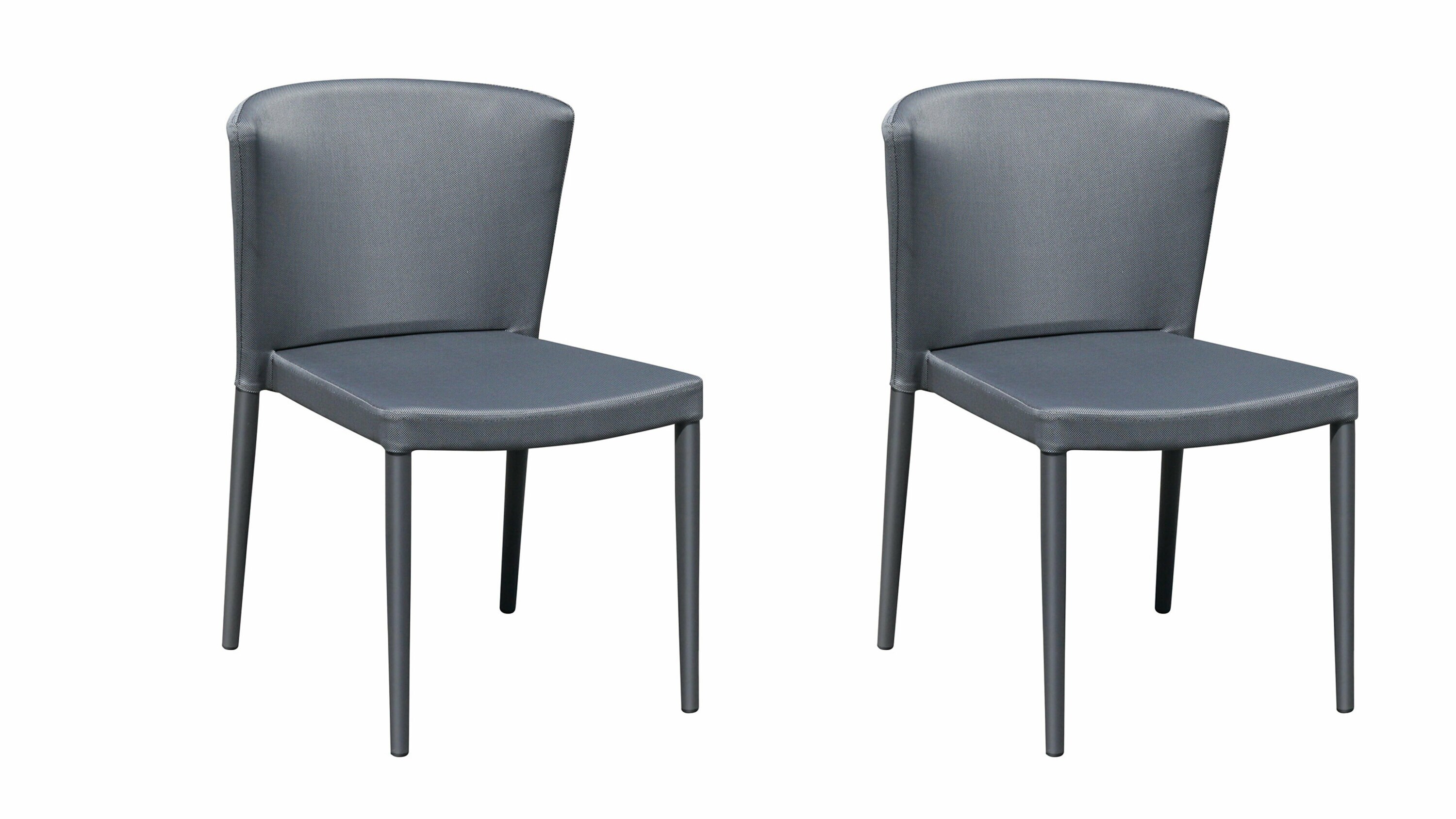 Grasekamp Stapelstuhl-Set Sol 2 teilig aus  Aluminium/Textilene - Bild 1