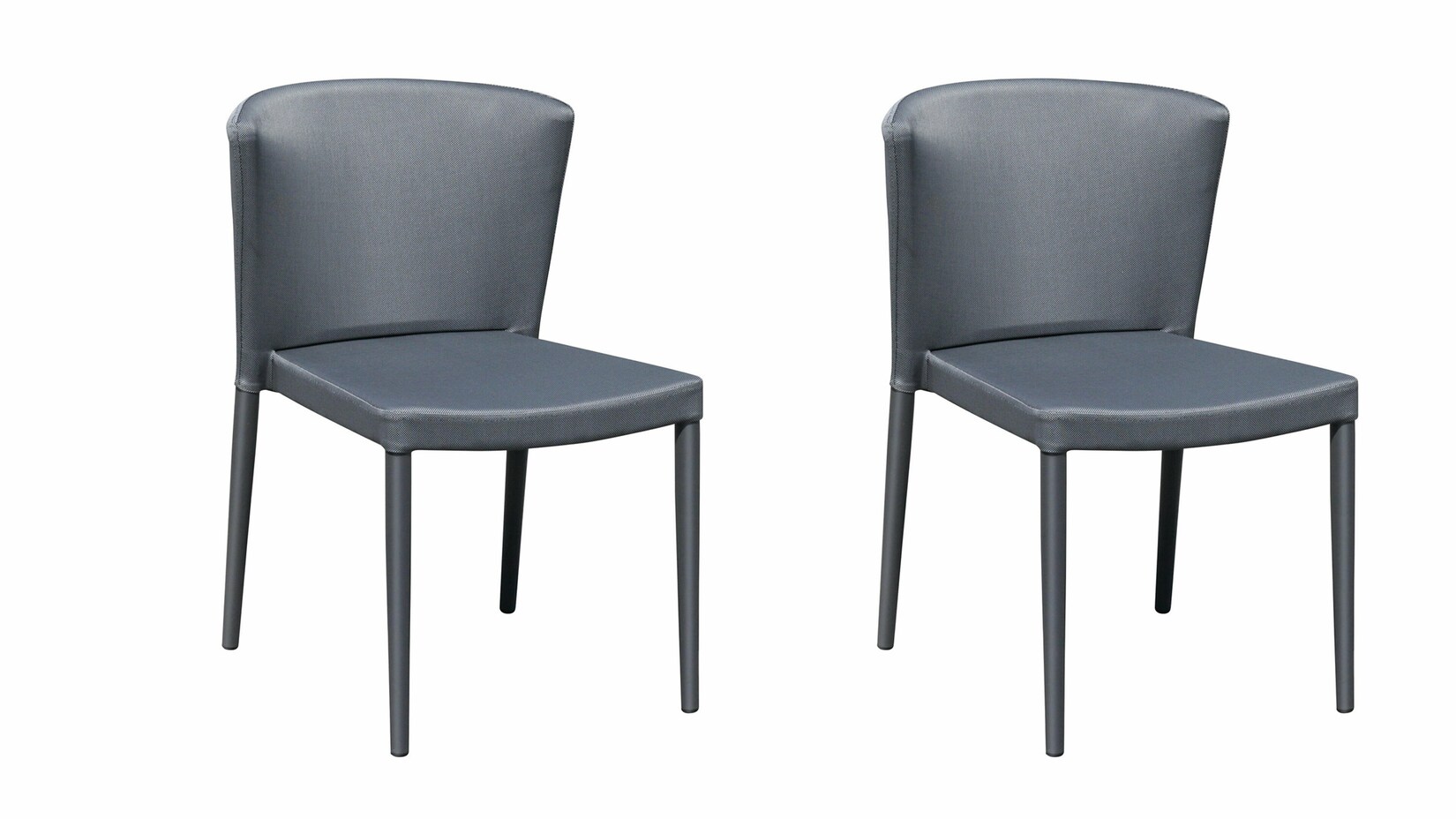 Grasekamp Stapelstuhl-Set Sol 2 teilig aus  Aluminium/Textilene | 04001827119650