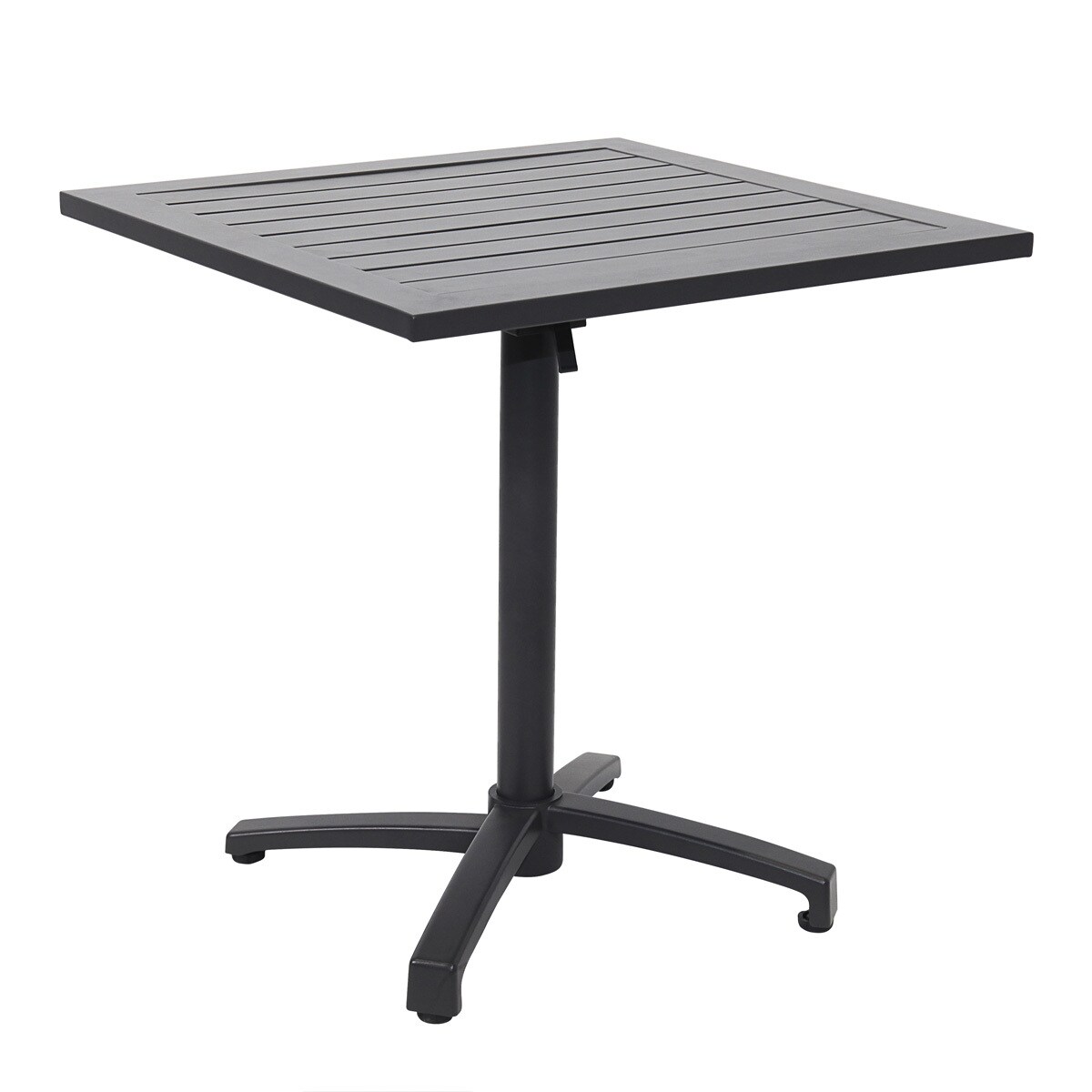 Grasekamp Klapptisch Sol aus pulverbeschichtetem  Aluminium – Anthrazit | 04001827119667