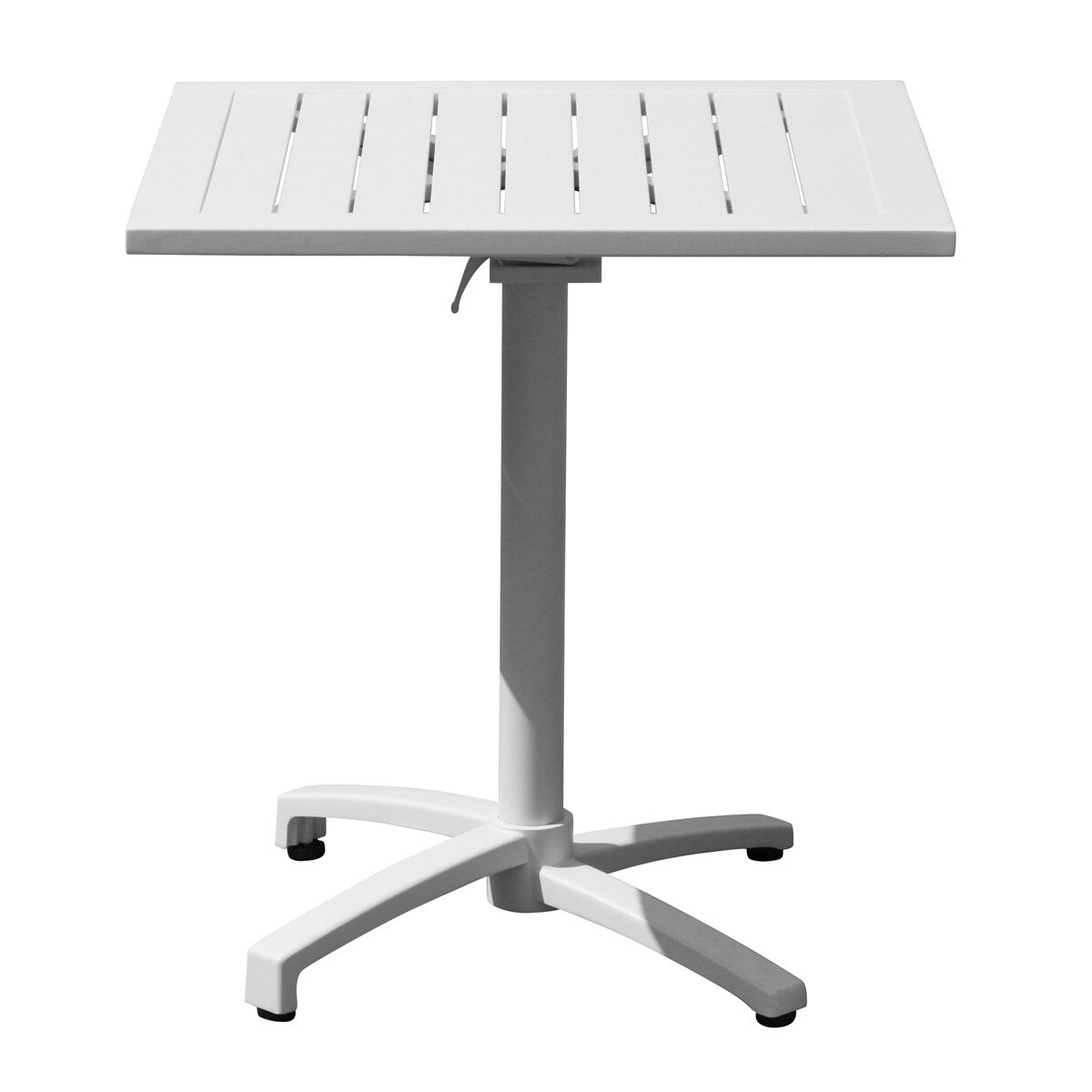 Grasekamp Klapptisch Sol aus pulverbeschichtetem  Aluminium – Weiß | 04001827119711