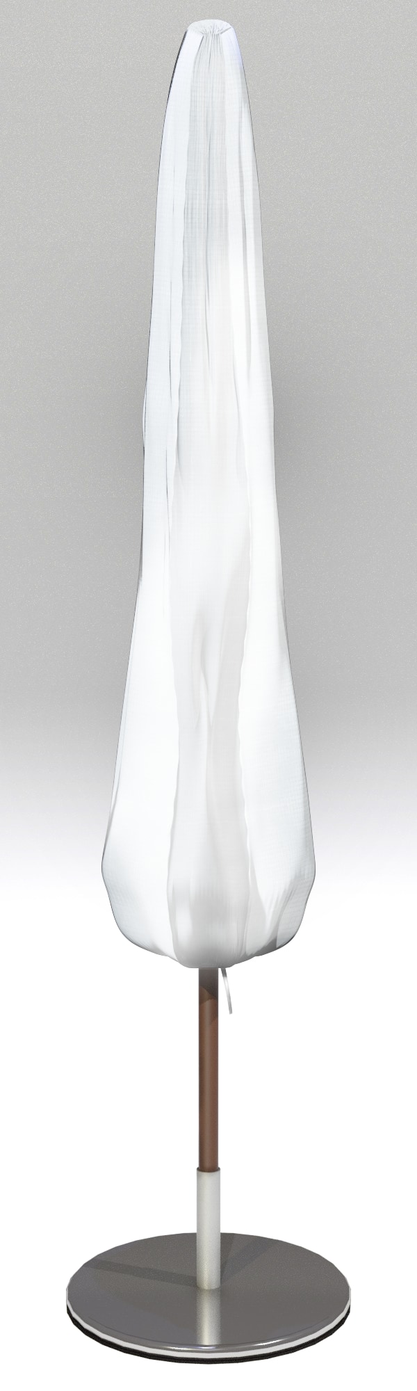 Grasekamp Schutzh&uuml;lle Sonnenschirm L&auml;nge 120 cm  Plane Schutzhaube Wei&szlig; - Bild 1