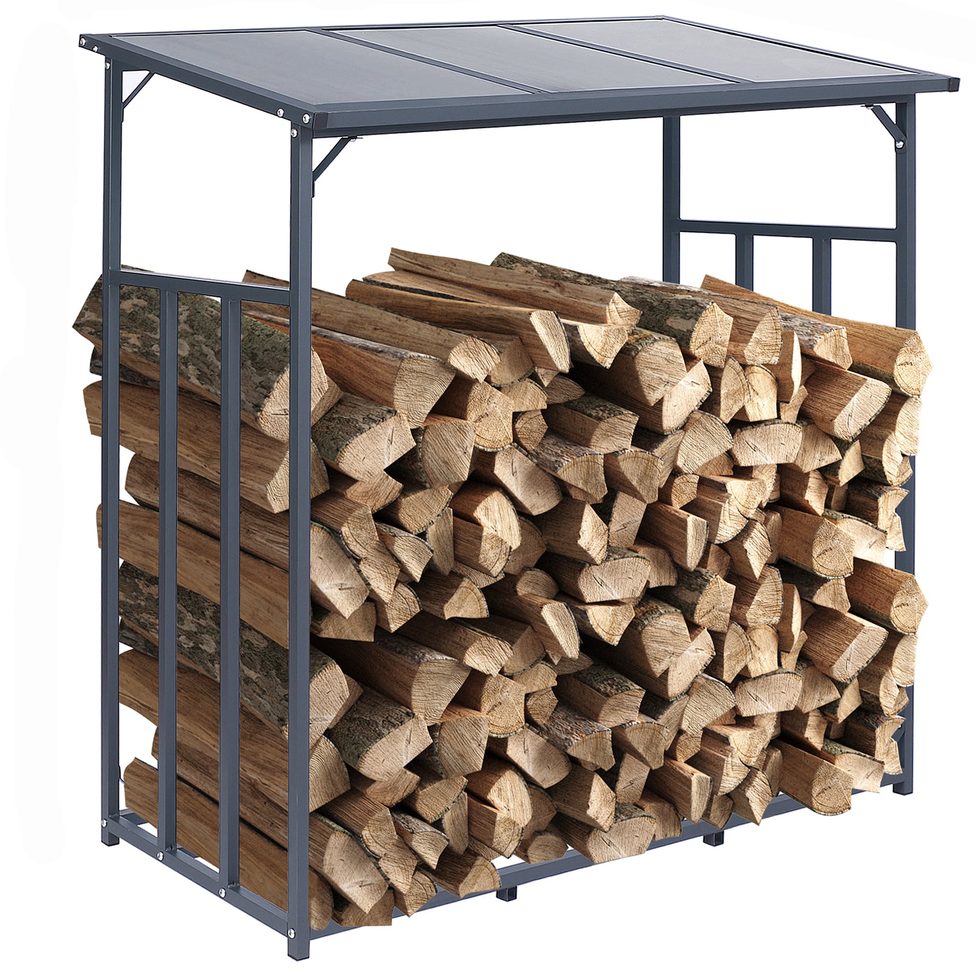 Grasekamp Kaminholzlager 145x70x131/145cm  Stegplatten - Bild 1