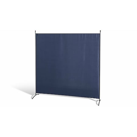 Grasekamp Stellwand 180 x 180 cm - Blau - Paravent  Raumteiler Trennwand Sichtschutz - Bild 1