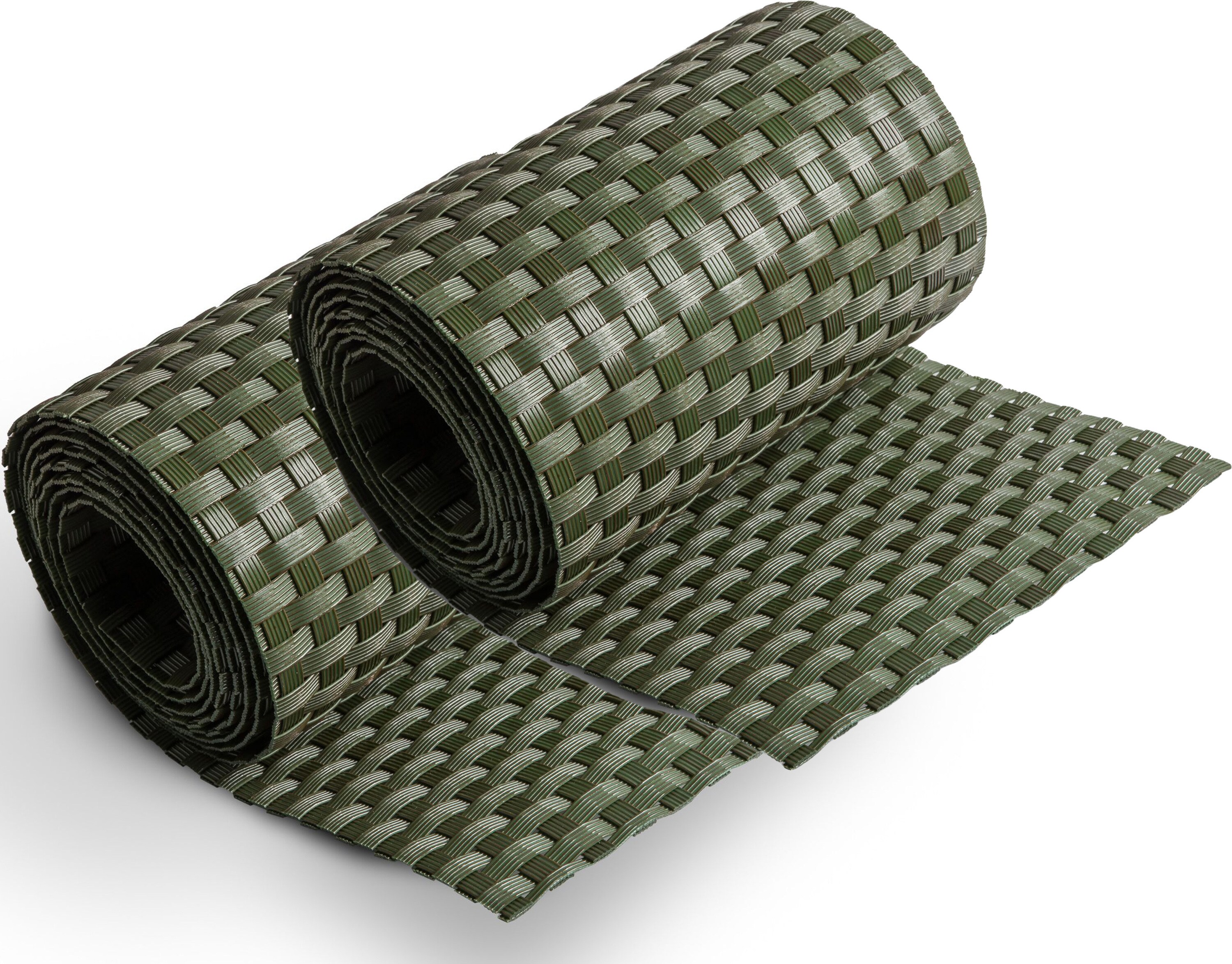 Grasekamp Sichtschutzstreifen 255x19cm gr&uuml;n - 2  Stk. - Bild 1