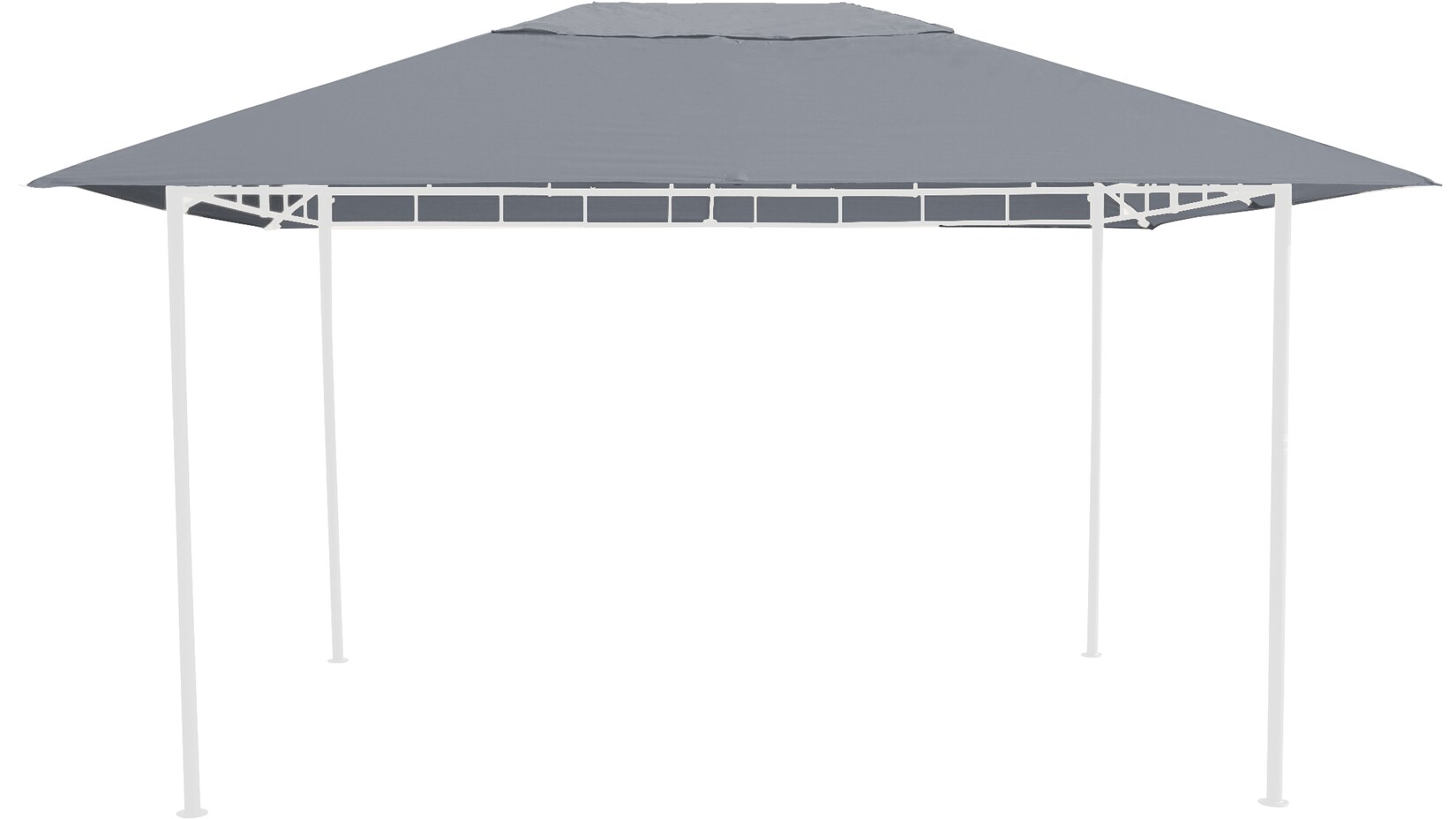 Ersatzdach 3x4m Grau zu Gartenpavillon  Antik Pavillon Partyzelt