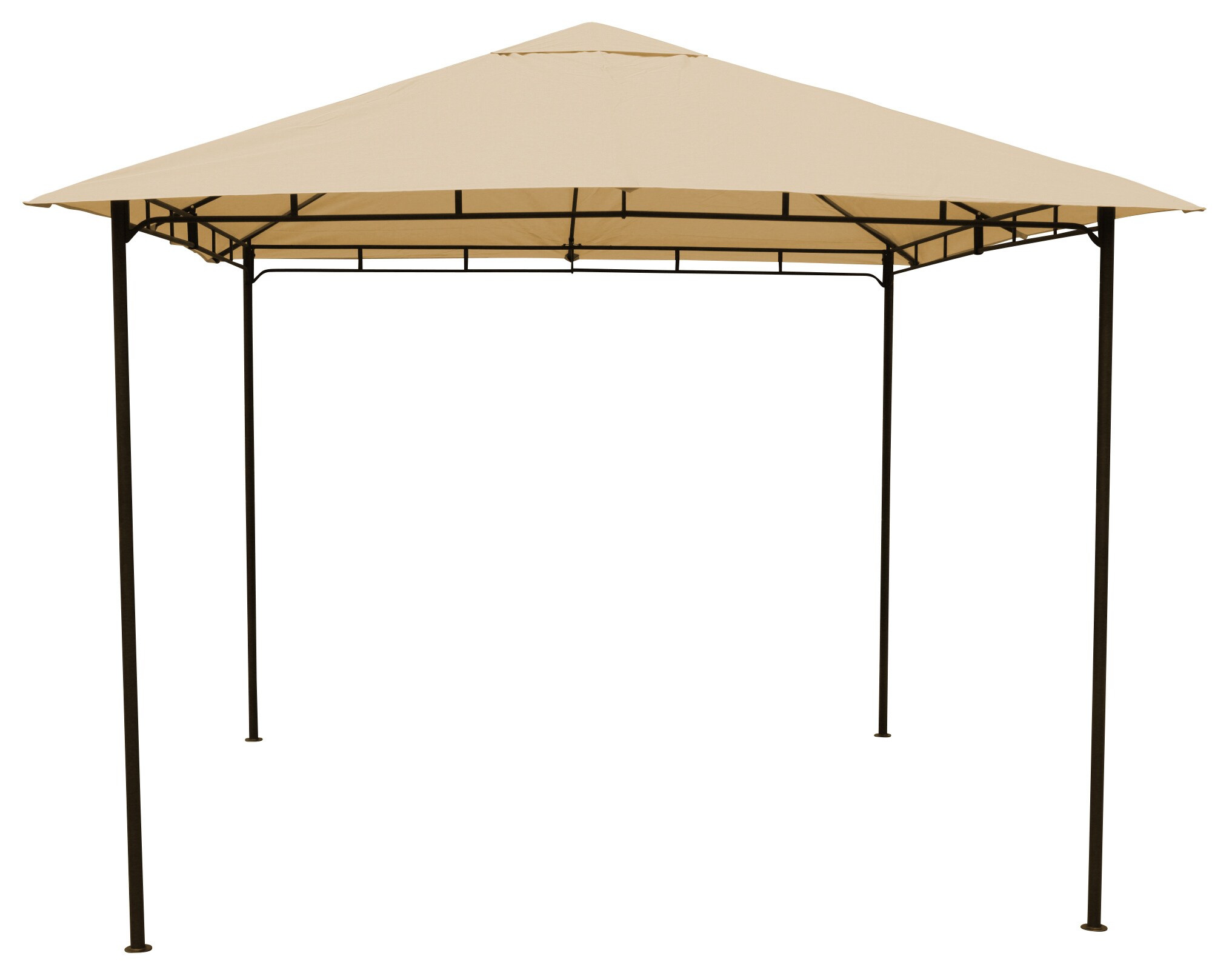 Grasekamp Pavillon Rimini Flex 3 x 3 m Beige Party  Zelt Antik Garten - Bild 1