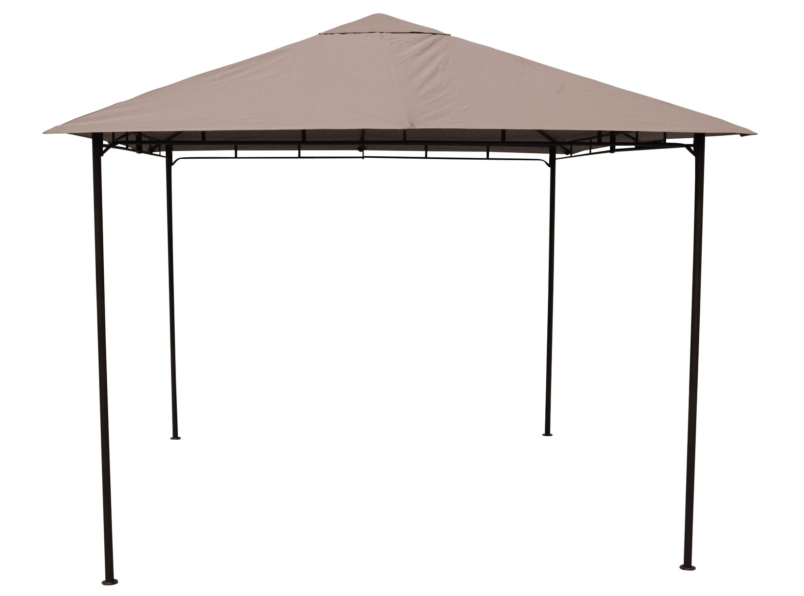 Pavillon Rimini Flex 3 x 3 m  Taupe Party Zelt Antik Garten