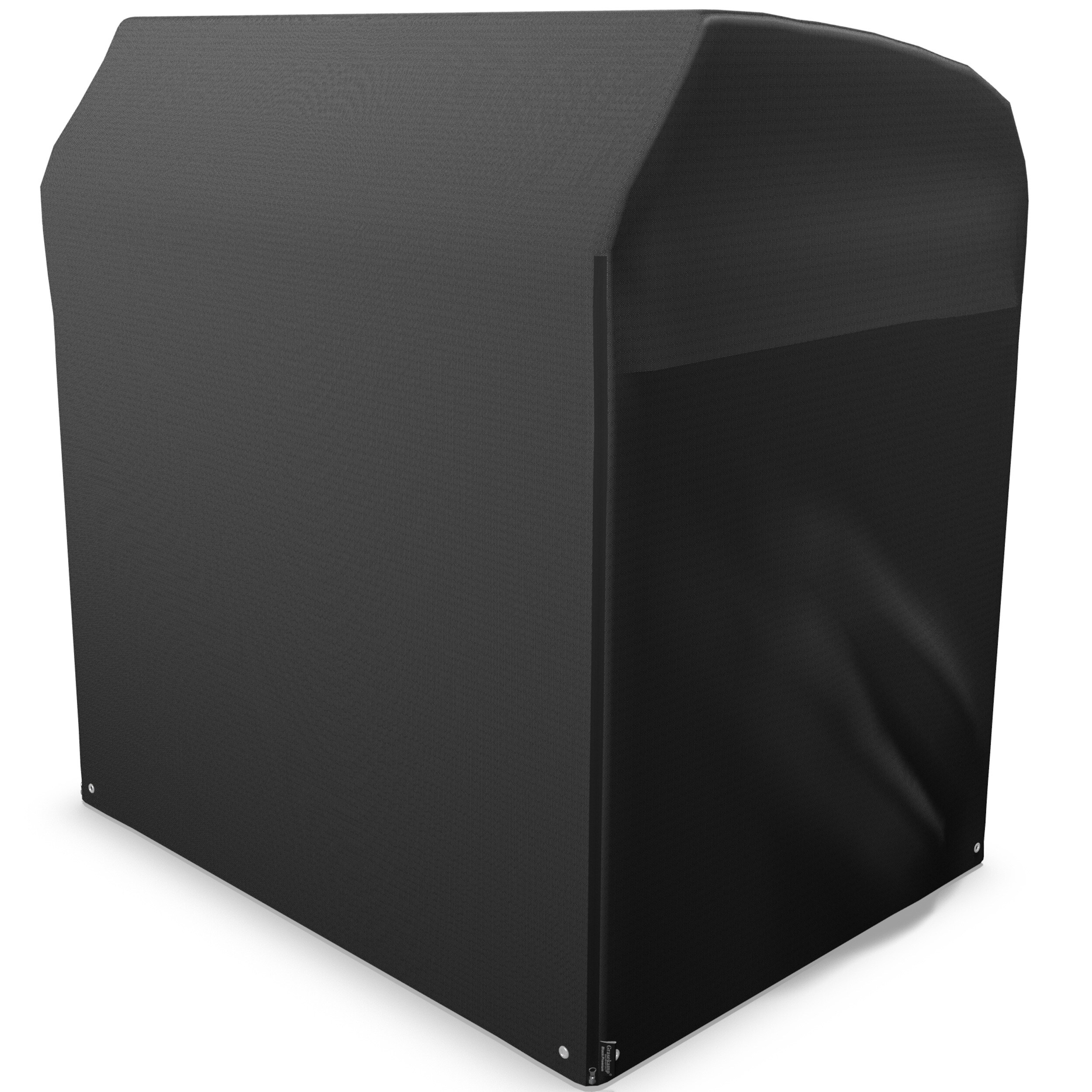 Grasekamp Black Premium Strandkorbh&uuml;lle L  119x106x160cm / beach chair cover /  atmungsaktiv / breathable - Bild 1