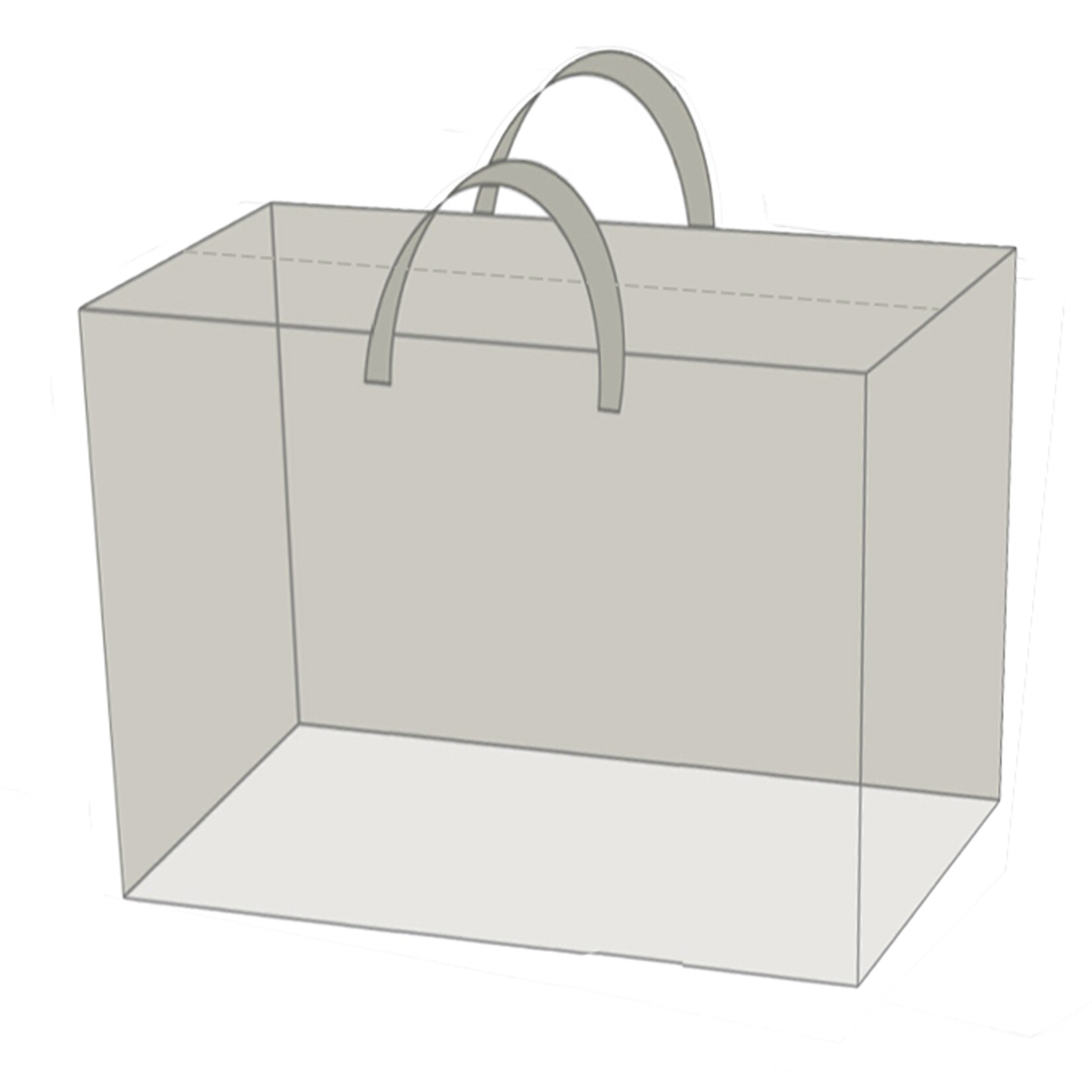 Grasekamp Black Premium Loungeauflagentasche  80x80x60cm / protective bag /  atmungsaktiv / breathable | 04001827640154