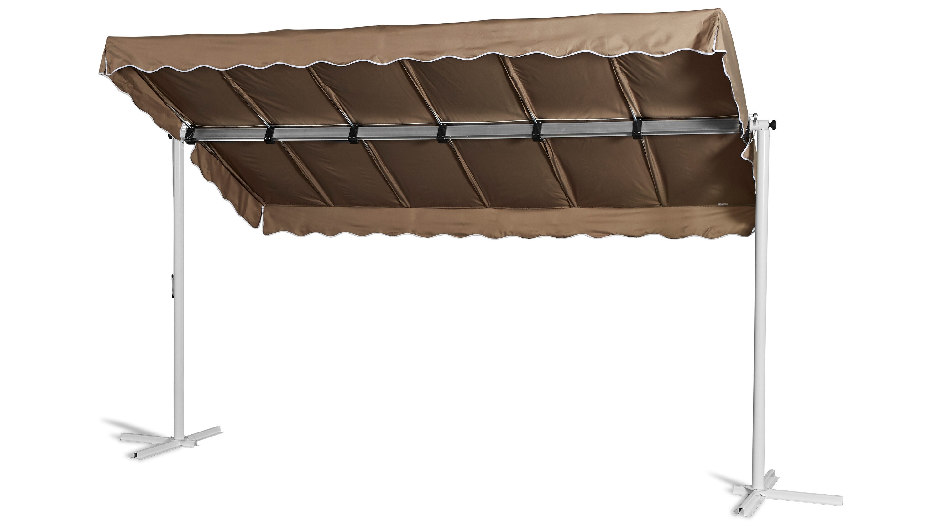 Grasekamp Stand Markise 3,75x2,25m  Terrassen&uuml;berdachung Dubai Taupe - Bild 1