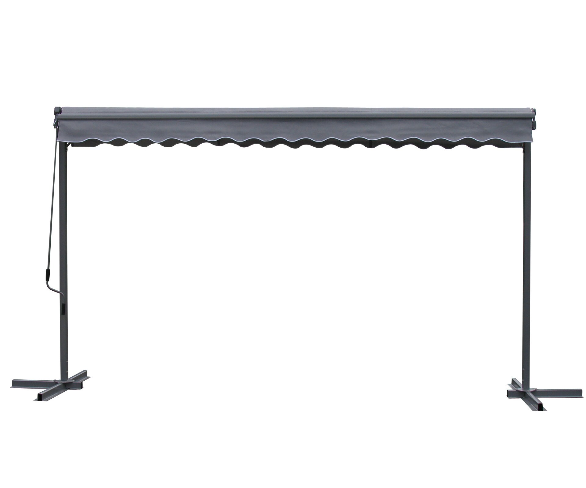 Grasekamp Schutzh&uuml;lle 4 Meter f&uuml;r Stand Markise  London Terrassen&uuml;berdachung Mobile  Markise - Bild 1