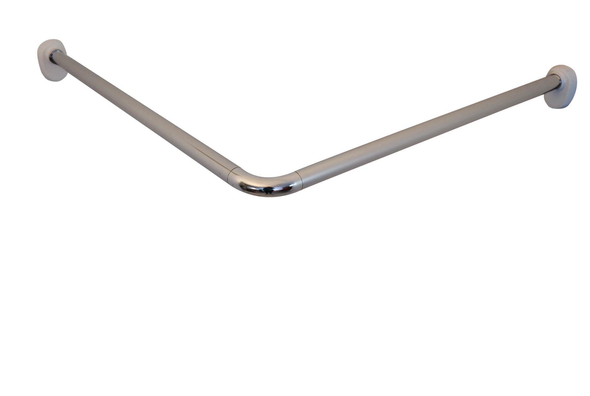 Universal-Winkelstange Wien &Oslash; 25 mm chrom gl&auml;nzend - Bild 1