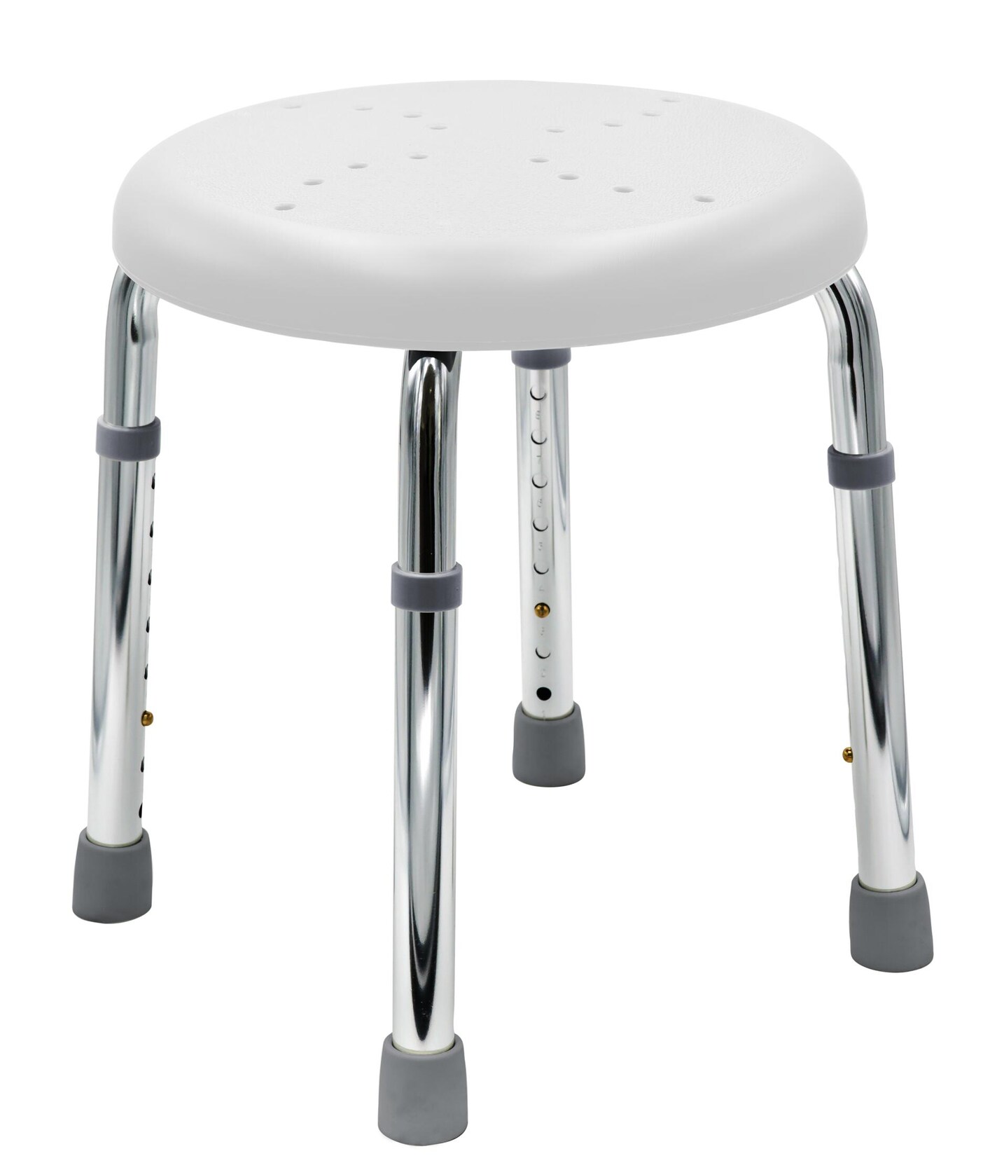 Bad-Hocker Go, höhenverstellbar weiß ca, 450x450x350-525 mm