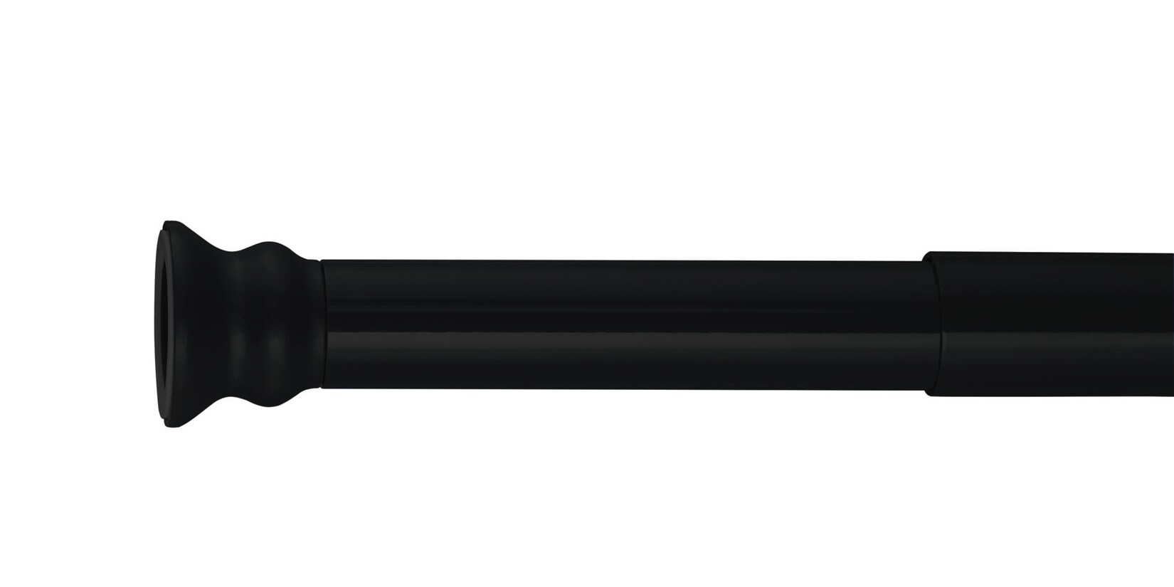 Duschstange ohne Bohren 'Wien' Ø 25 mm schwarz 110-240 cm