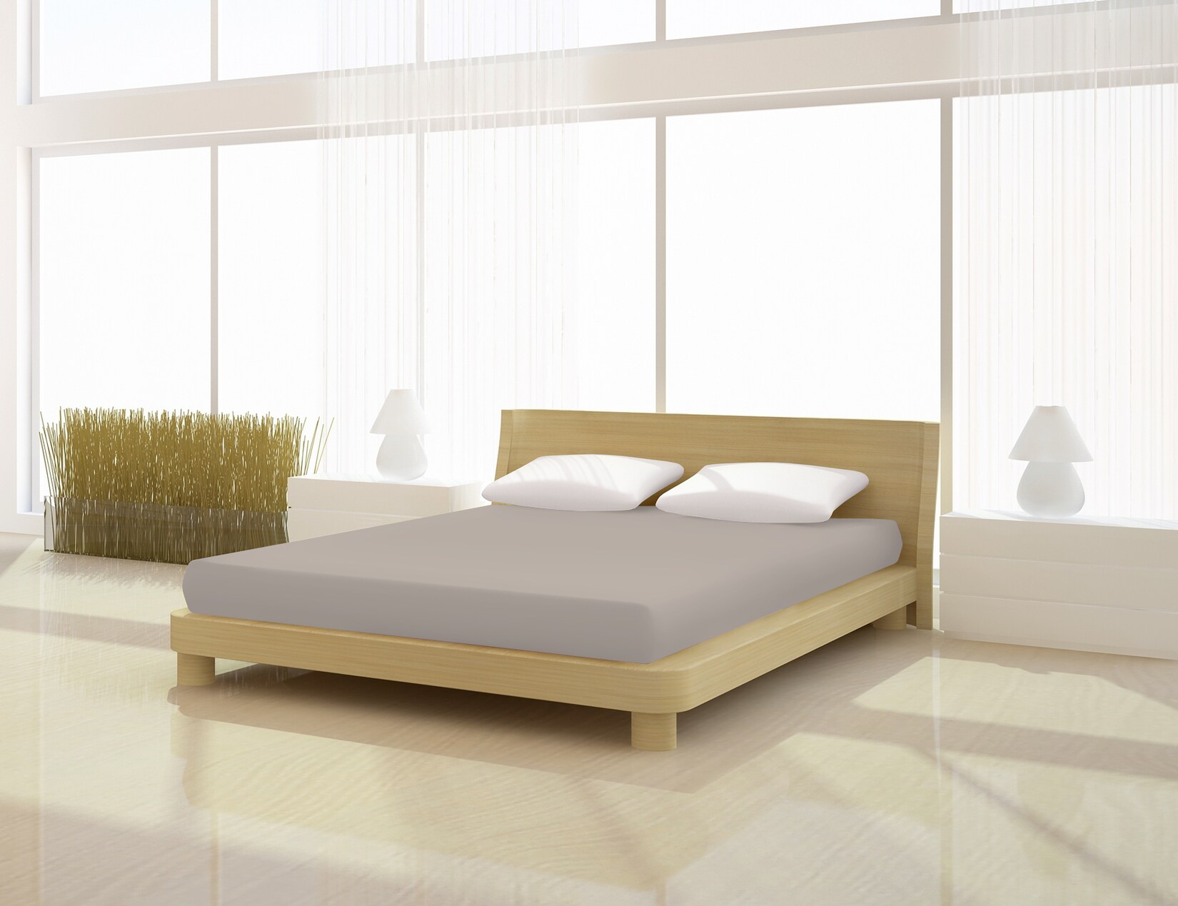 Mr. Sandman Spannbetttuch Elastan basic 180-200 x 200-220 cm