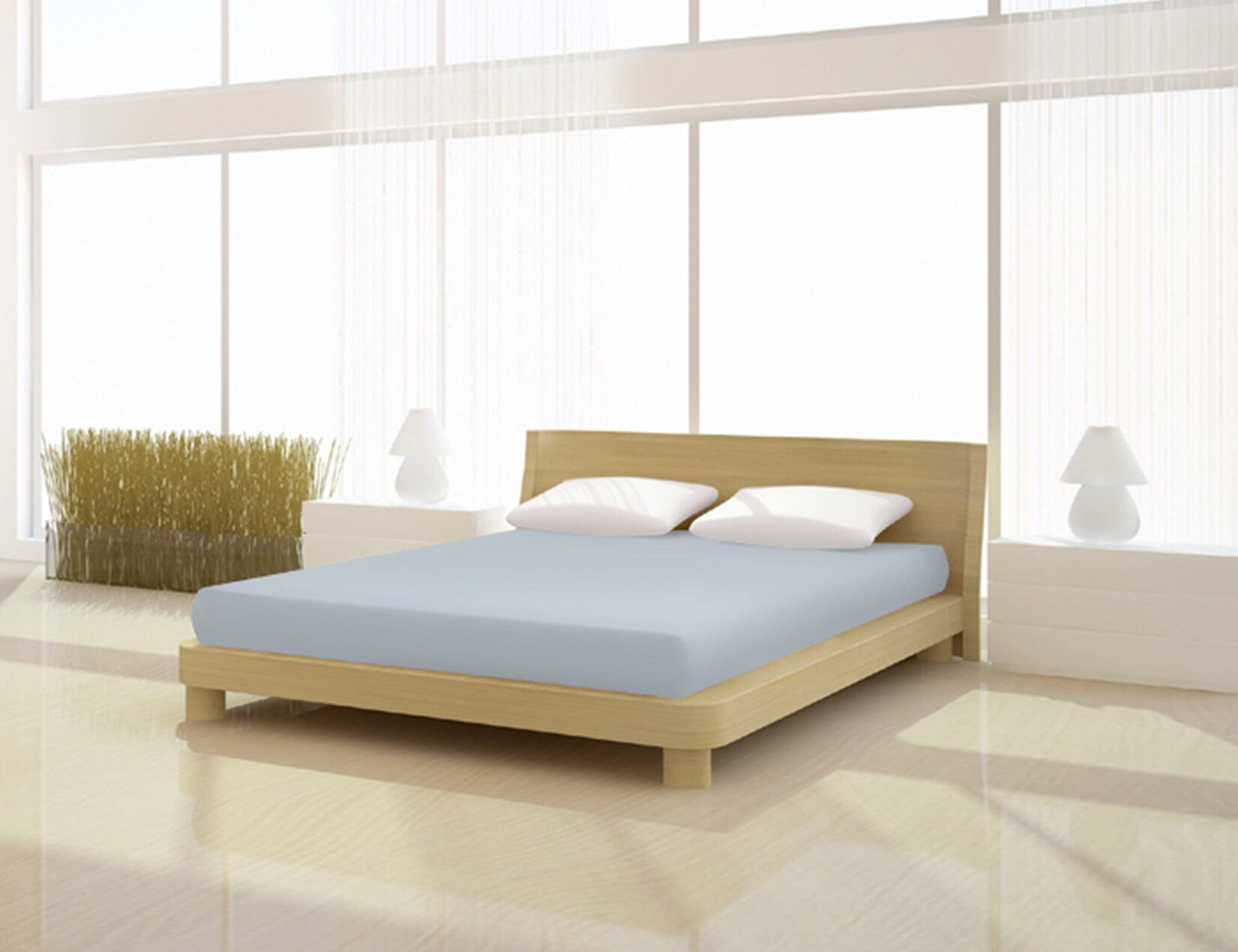 Mr. Sandman Spannbetttuch Elastan basic 180-200 x 200-220 cm