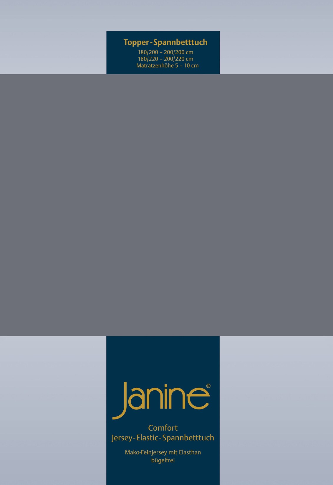 Janine Topper Spannbetttuch Elastic Jersey