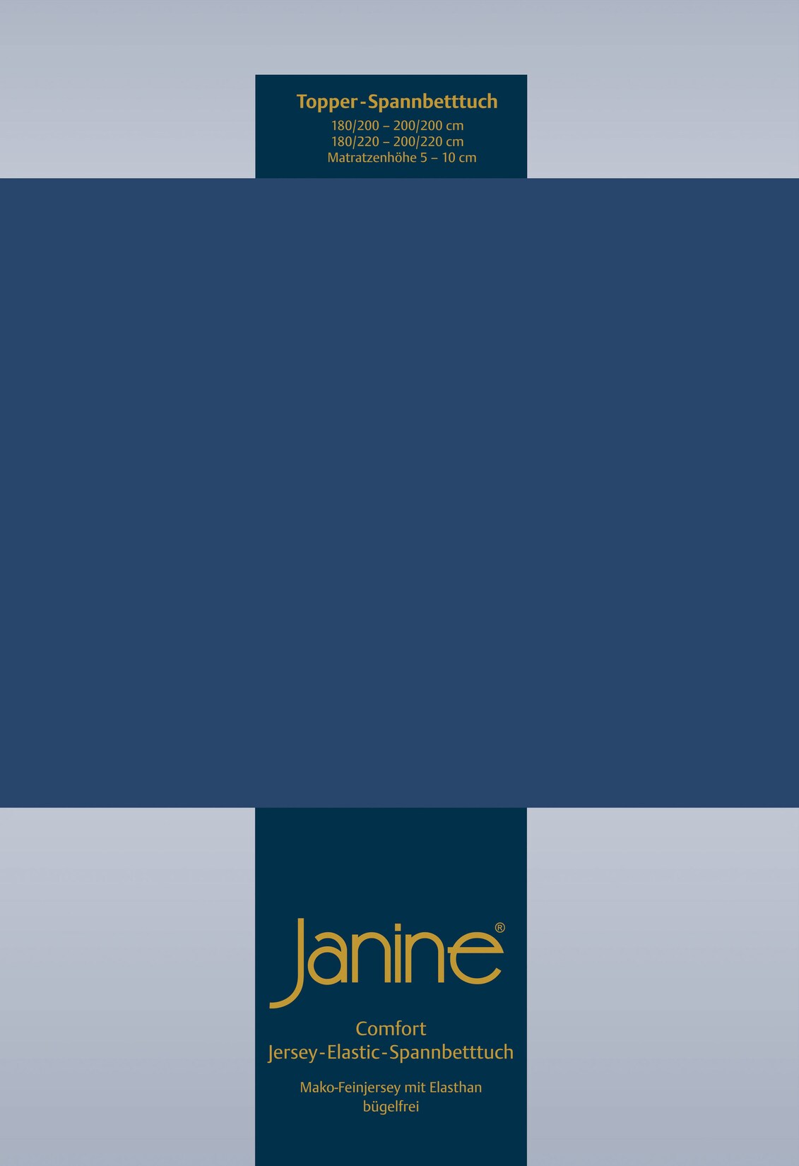 Janine Spannbettlaken "TOPPER 5001" mit Rundumgummizug