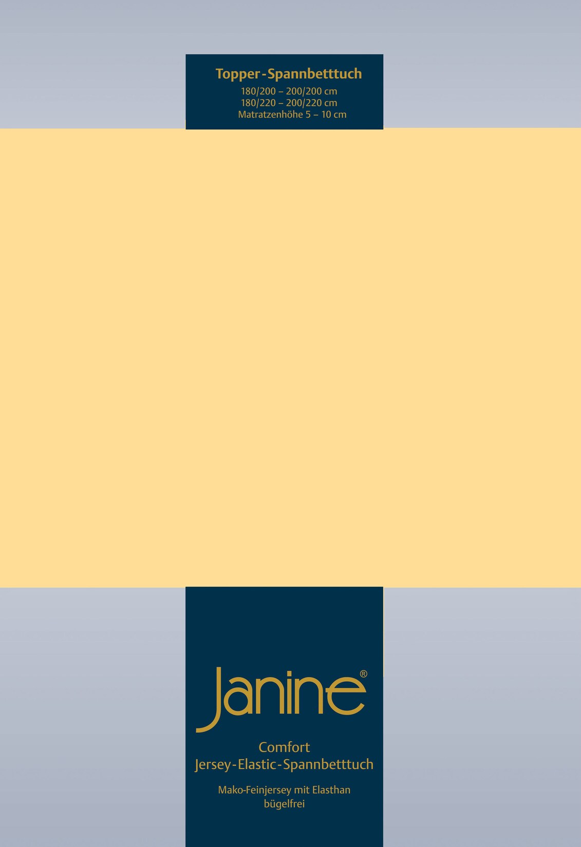 Janine Topper Spannbetttuch Elastic Jersey