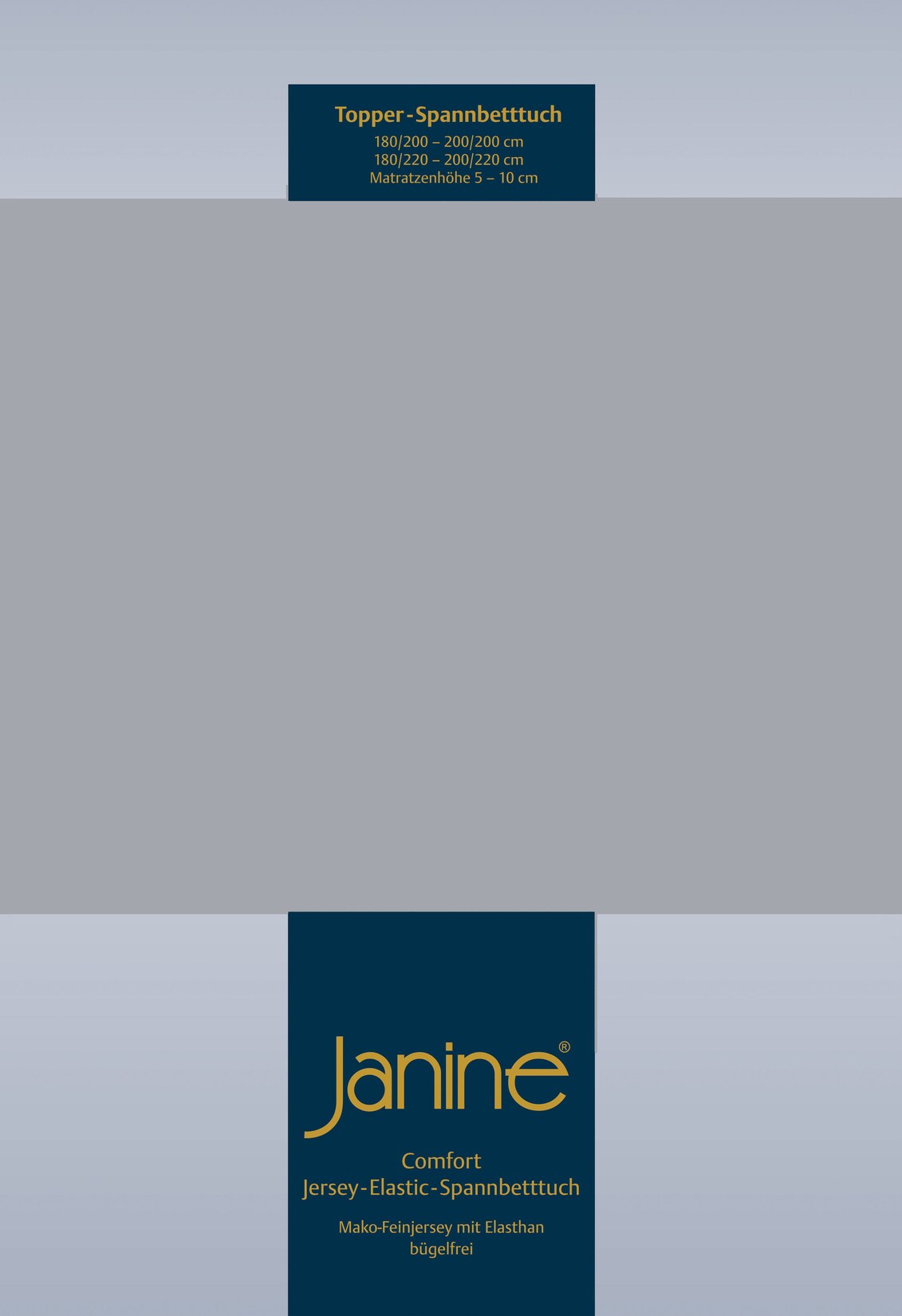 Janine Topper Spannbetttuch Elastic Jersey