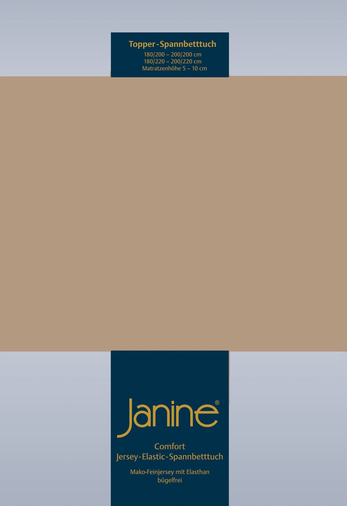 Janine Topper Spannbetttuch Elastic Jersey
