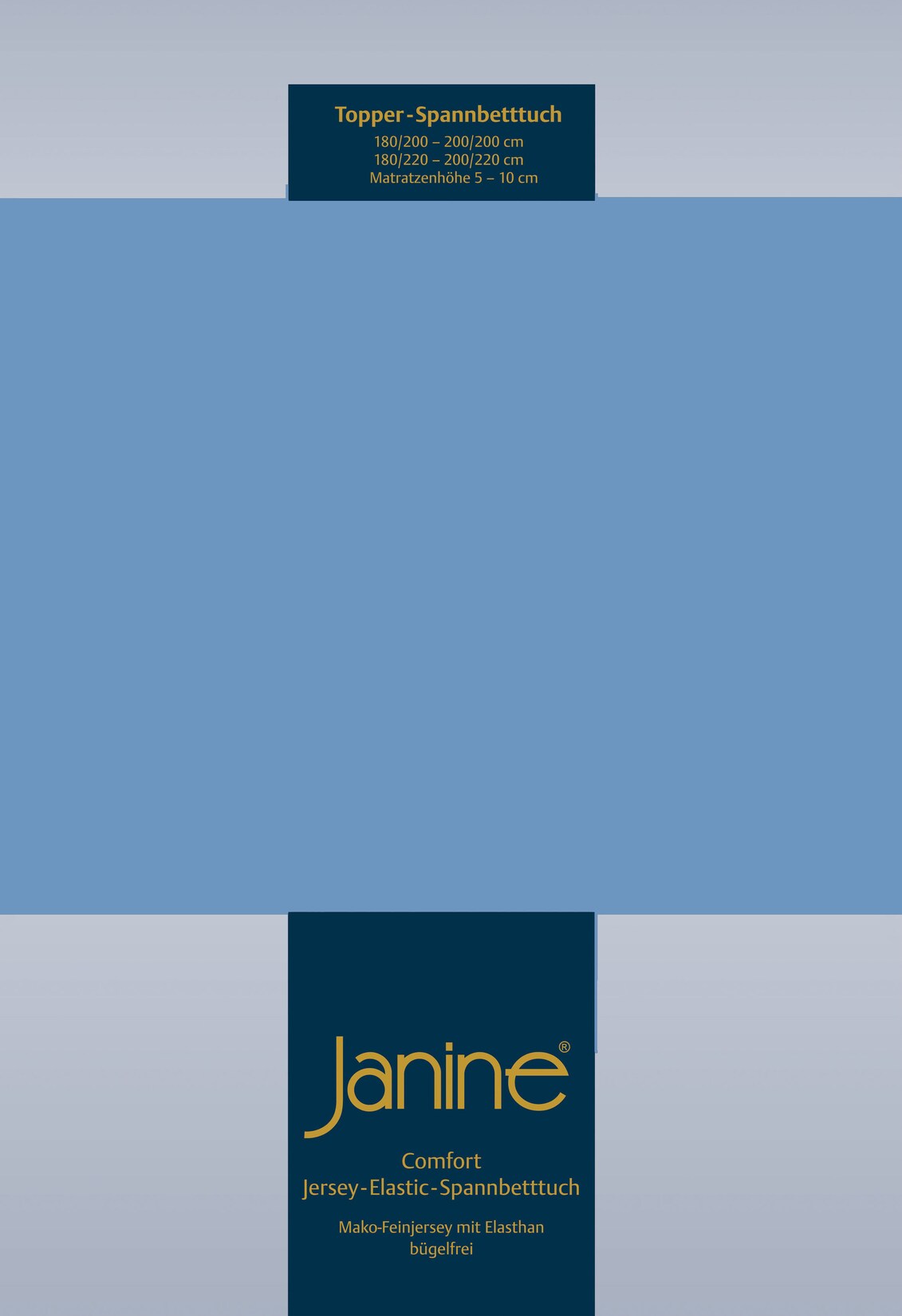 Janine Topper Spannbetttuch Elastic Jersey