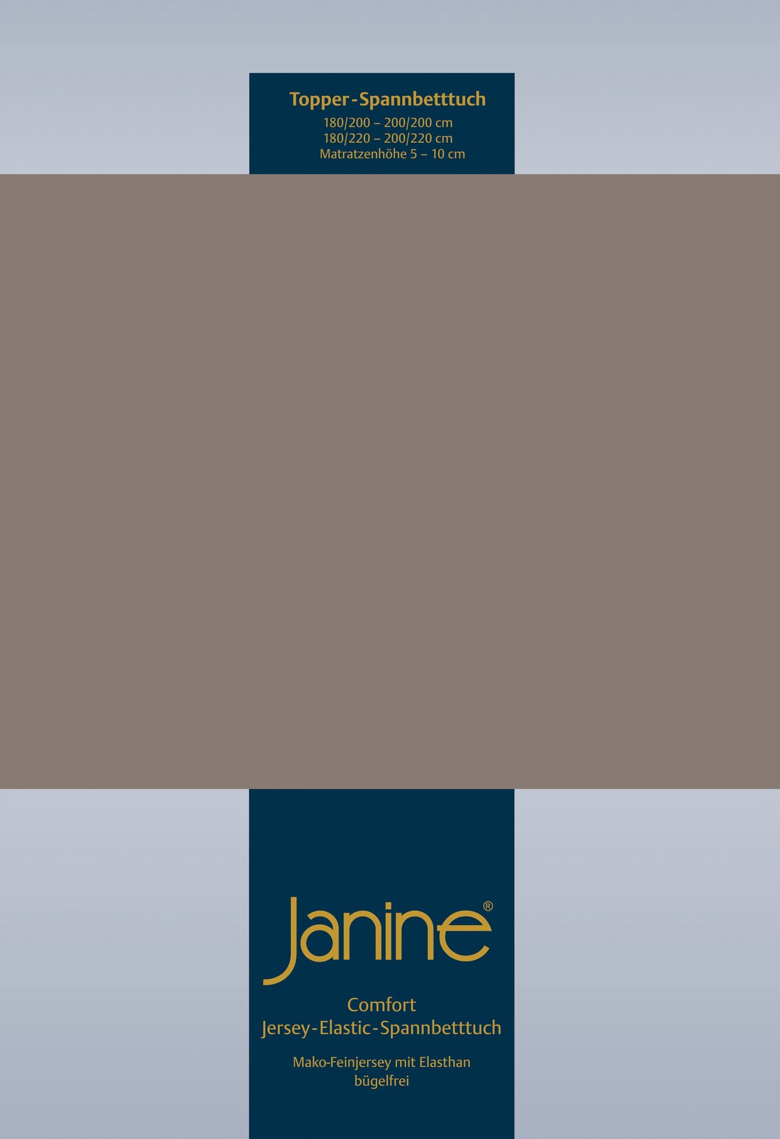 Janine Topper Spannbetttuch Elastic Jersey