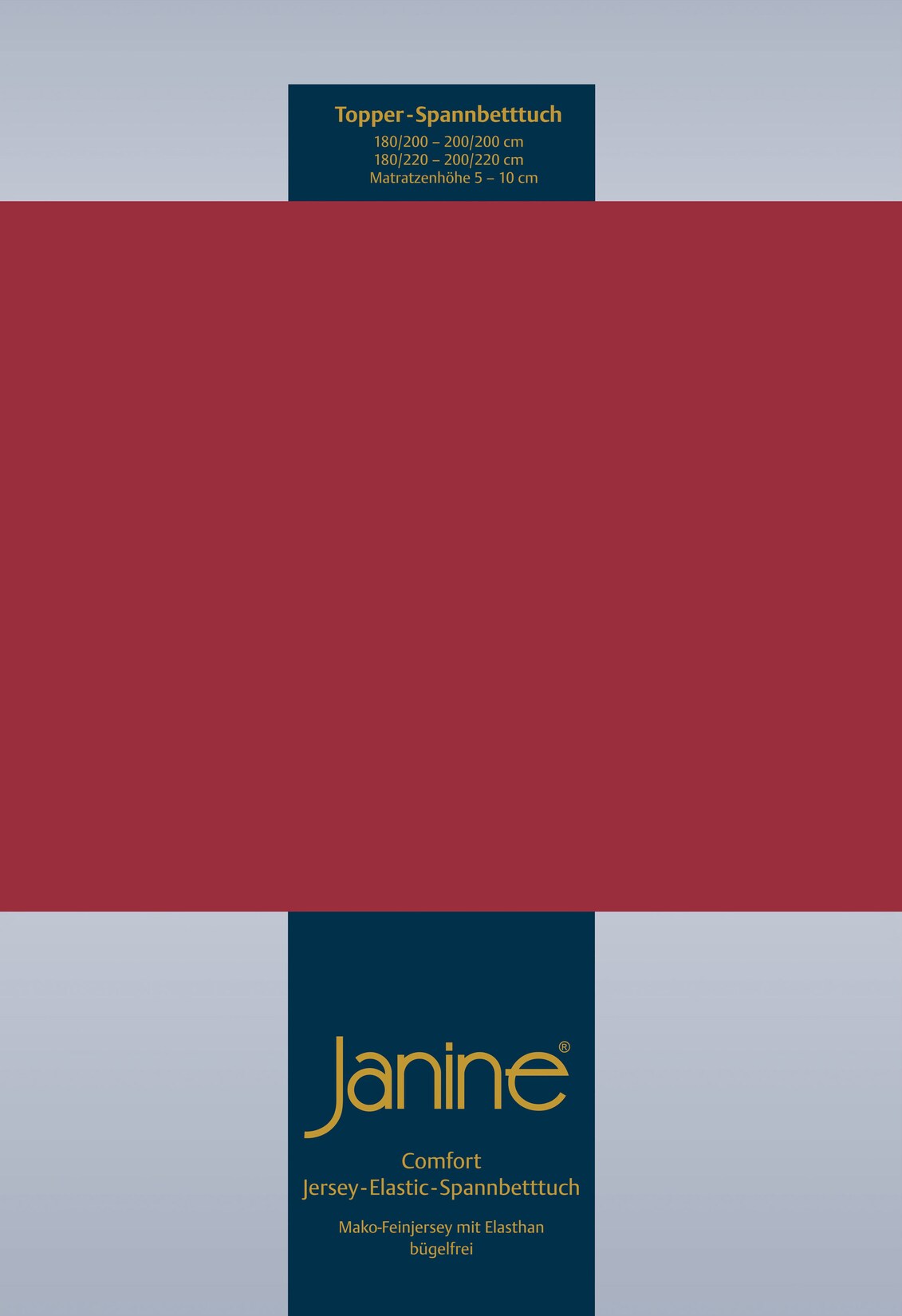 Janine Topper Spannbetttuch Elastic Jersey