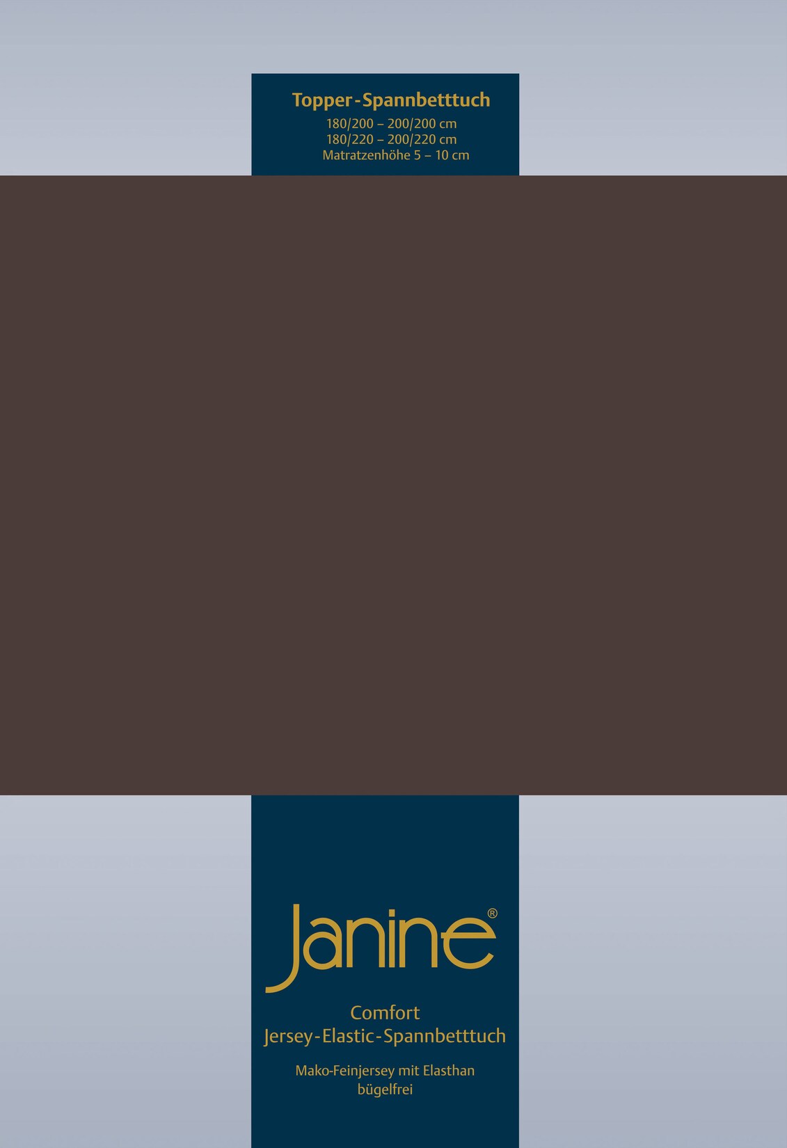 Janine Topper Spannbetttuch Elastic Jersey