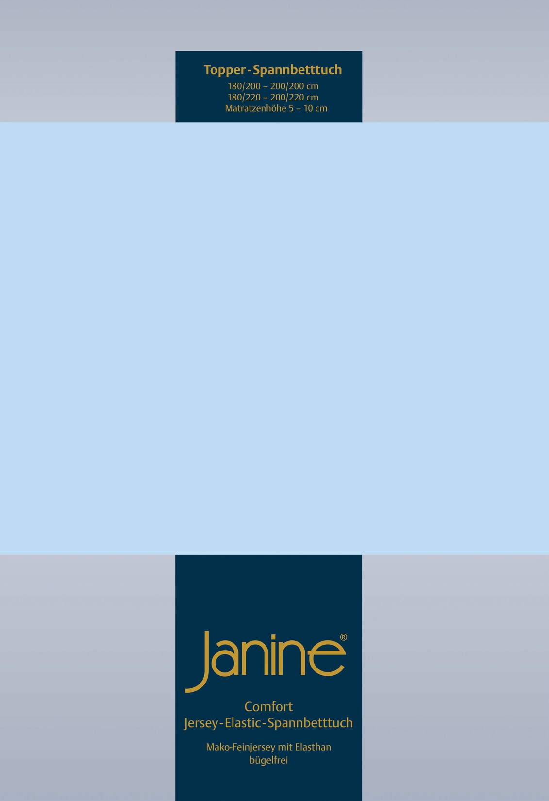 Janine Topper Spannbetttuch Elastic Jersey