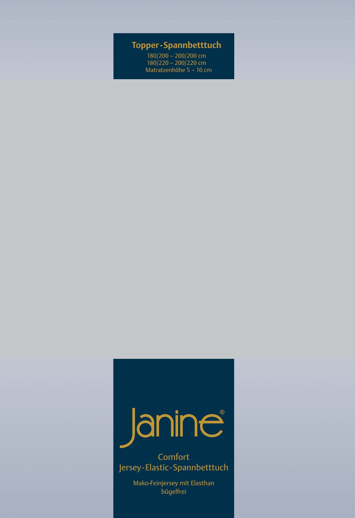 Janine Topper Spannbetttuch Elastic Jersey