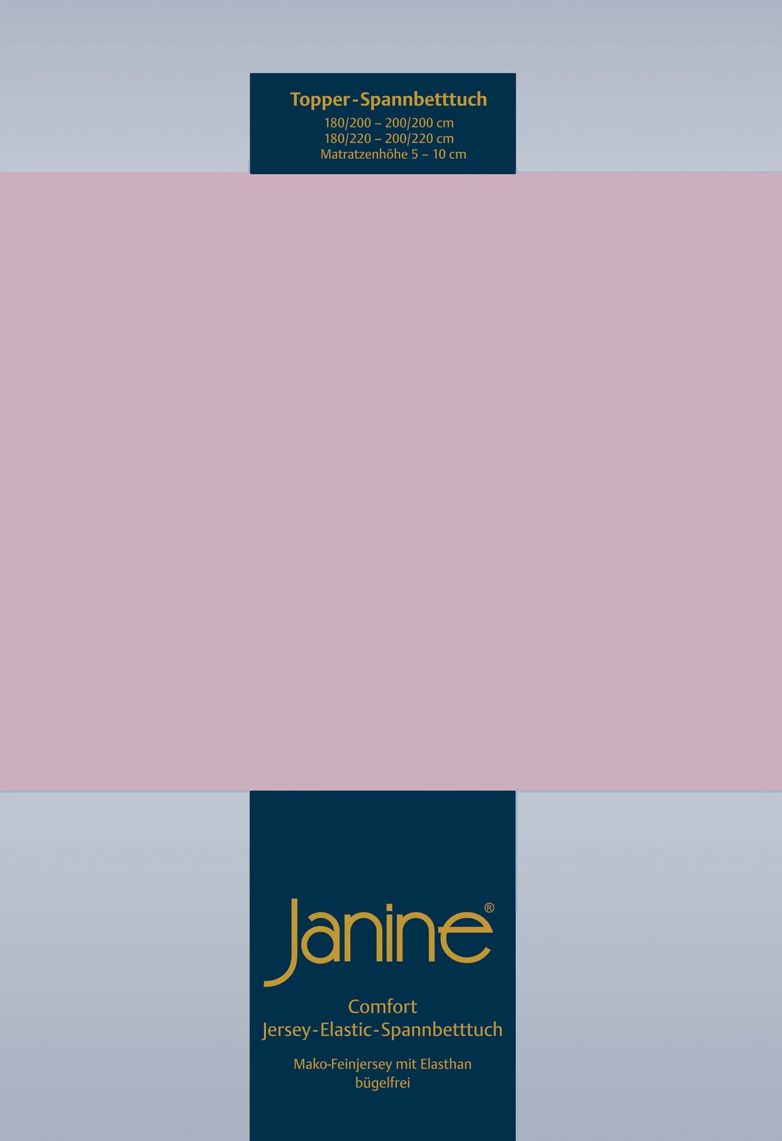 Janine Topper Spannbetttuch Elastic Jersey