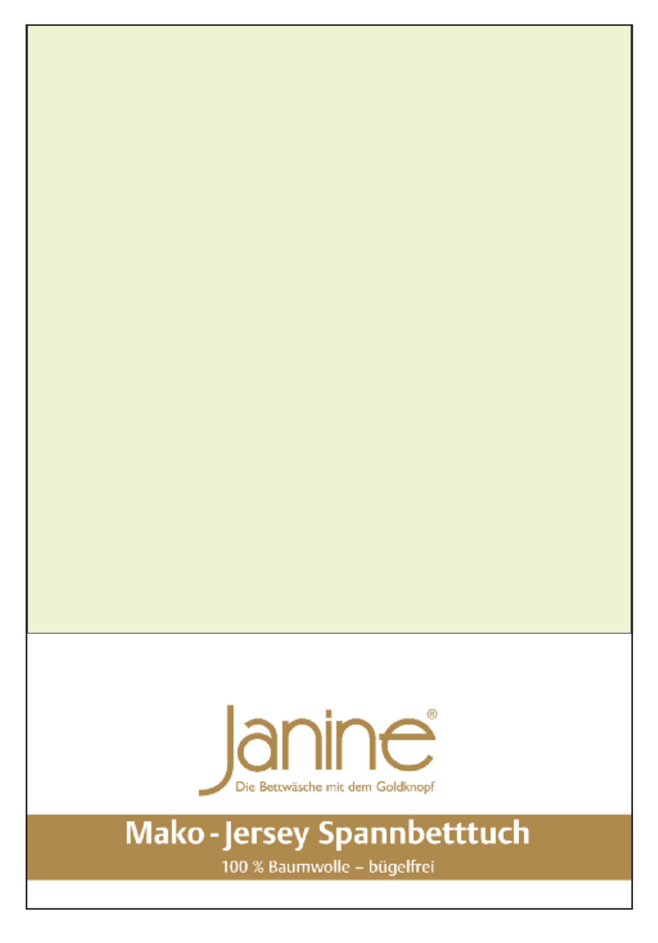 Janine Spannbetttuch Mako Feinjersey - Bild 1