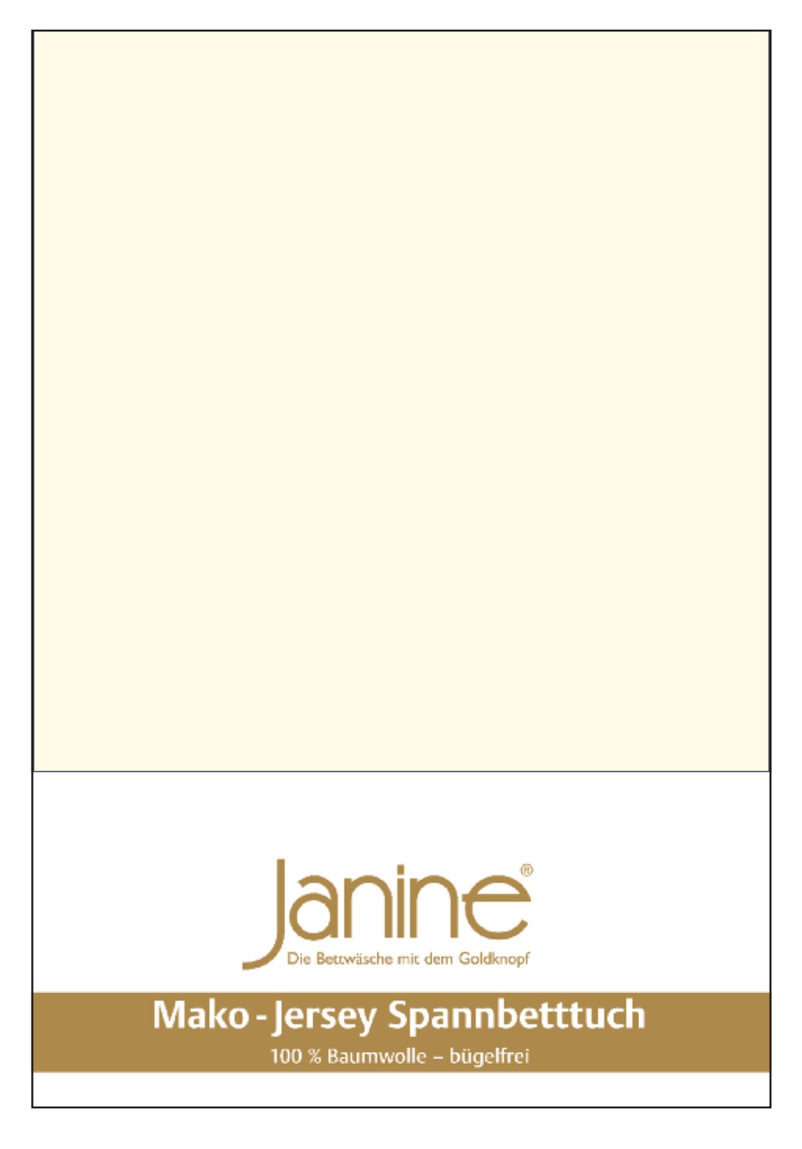 Janine Spannbetttuch Mako Feinjersey