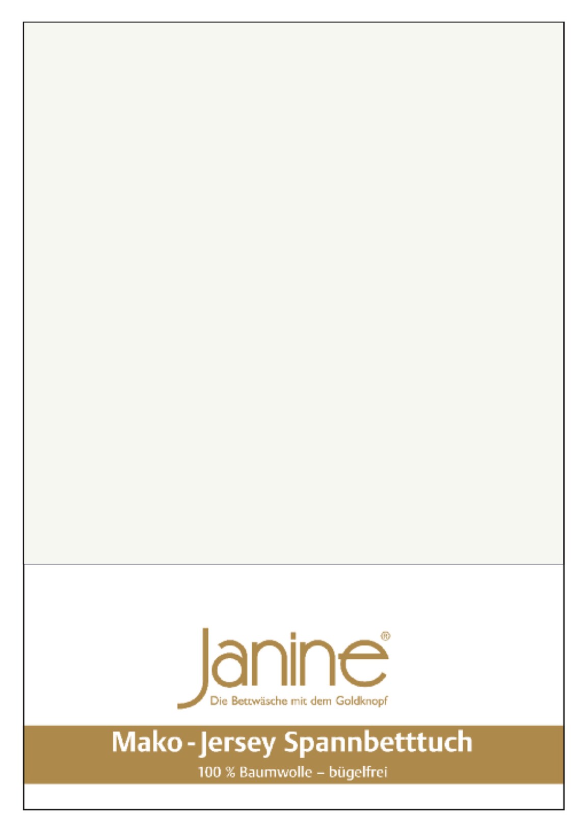 Janine Spannbetttuch Mako Feinjersey