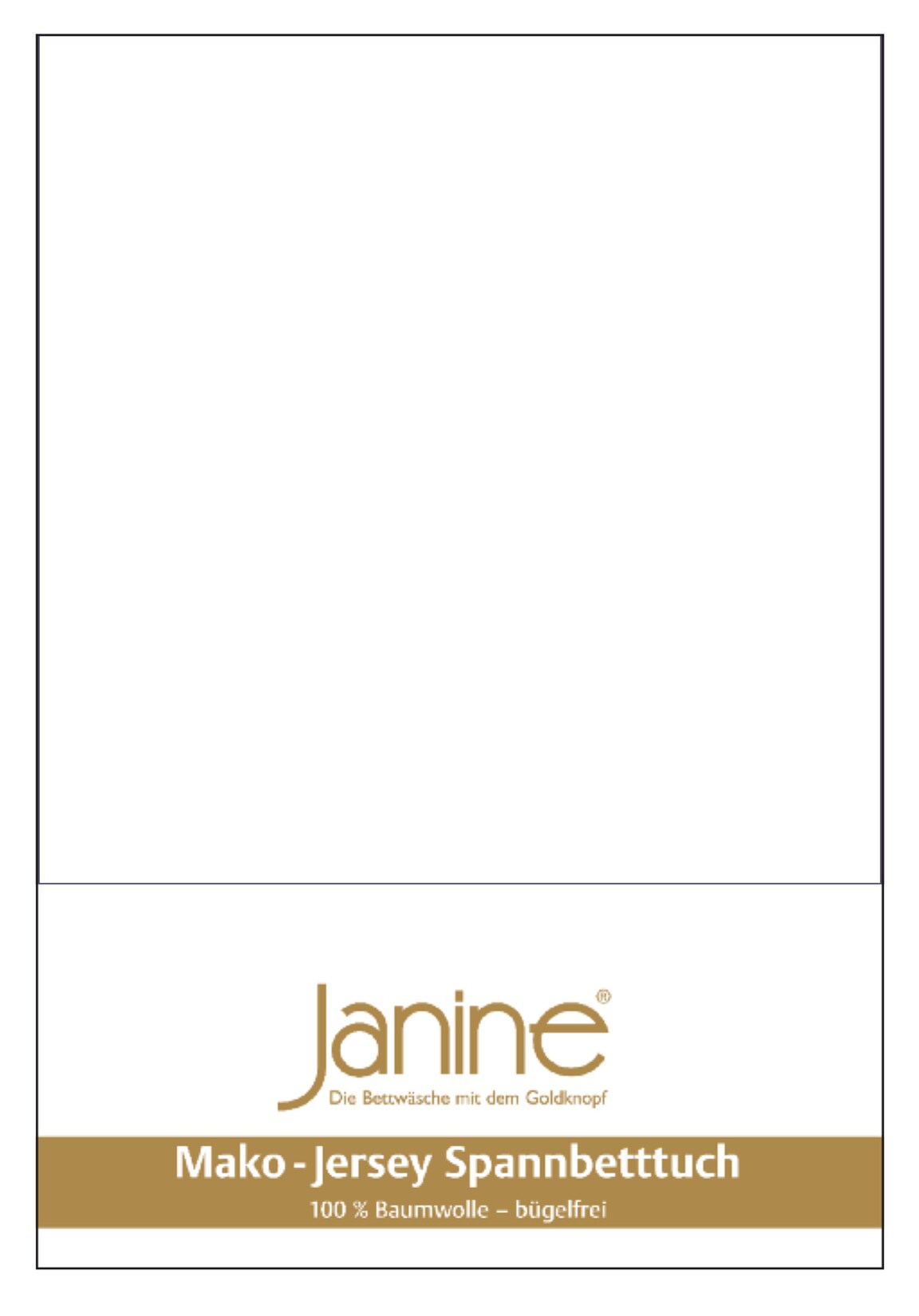 Janine Spannbetttuch Mako Feinjersey
